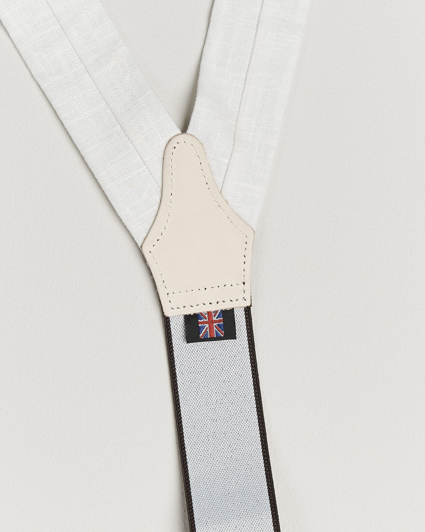 Hombres | Tirantes | Albert Thurston | Linen Braces Ivory