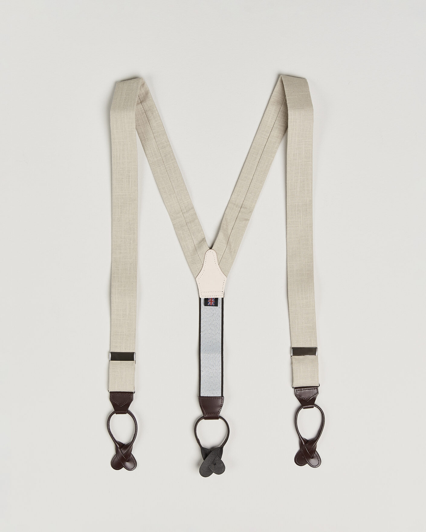 Hombres | Tirantes | Albert Thurston | Linen Braces Natural