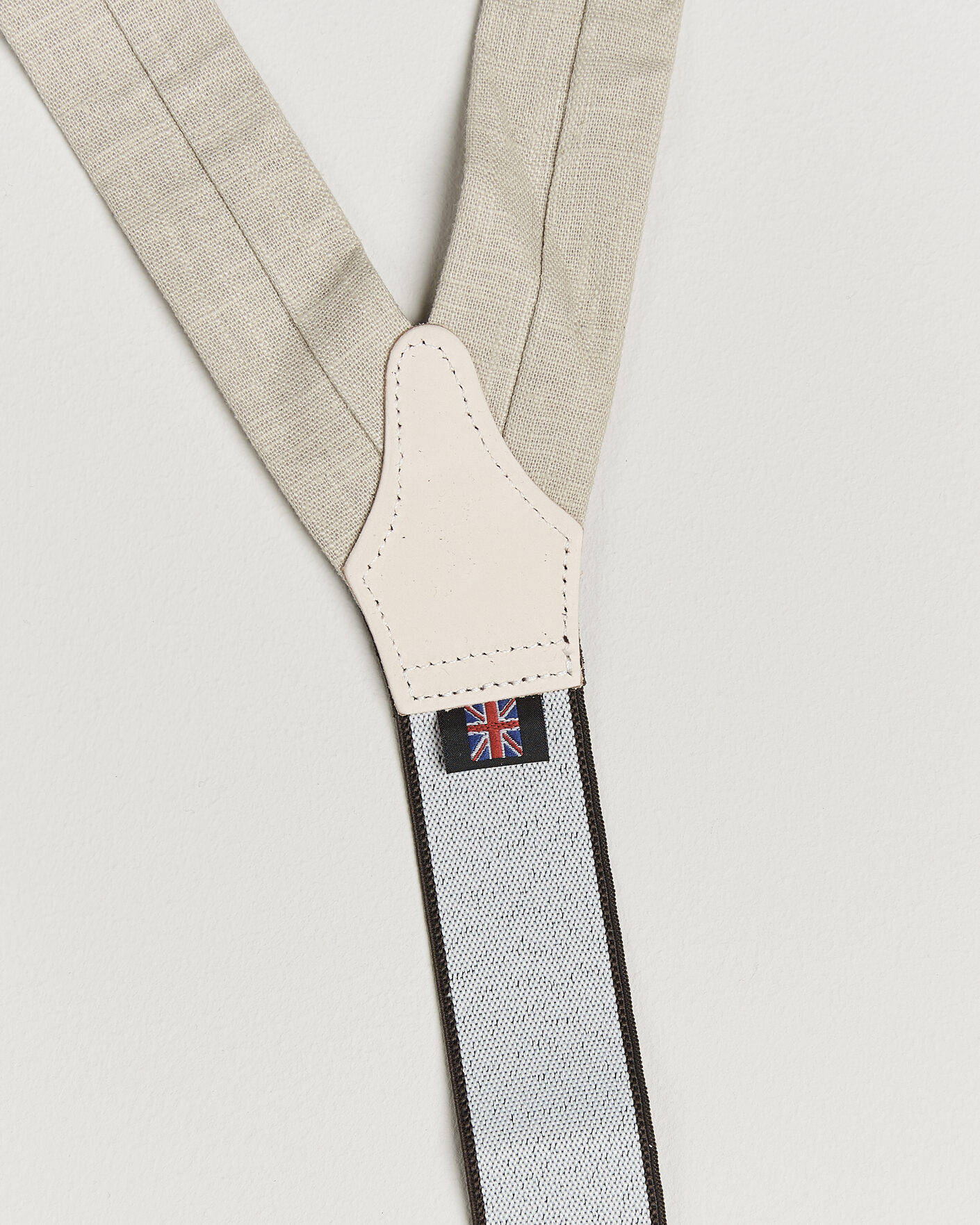Hombres | Tirantes | Albert Thurston | Linen Braces Natural