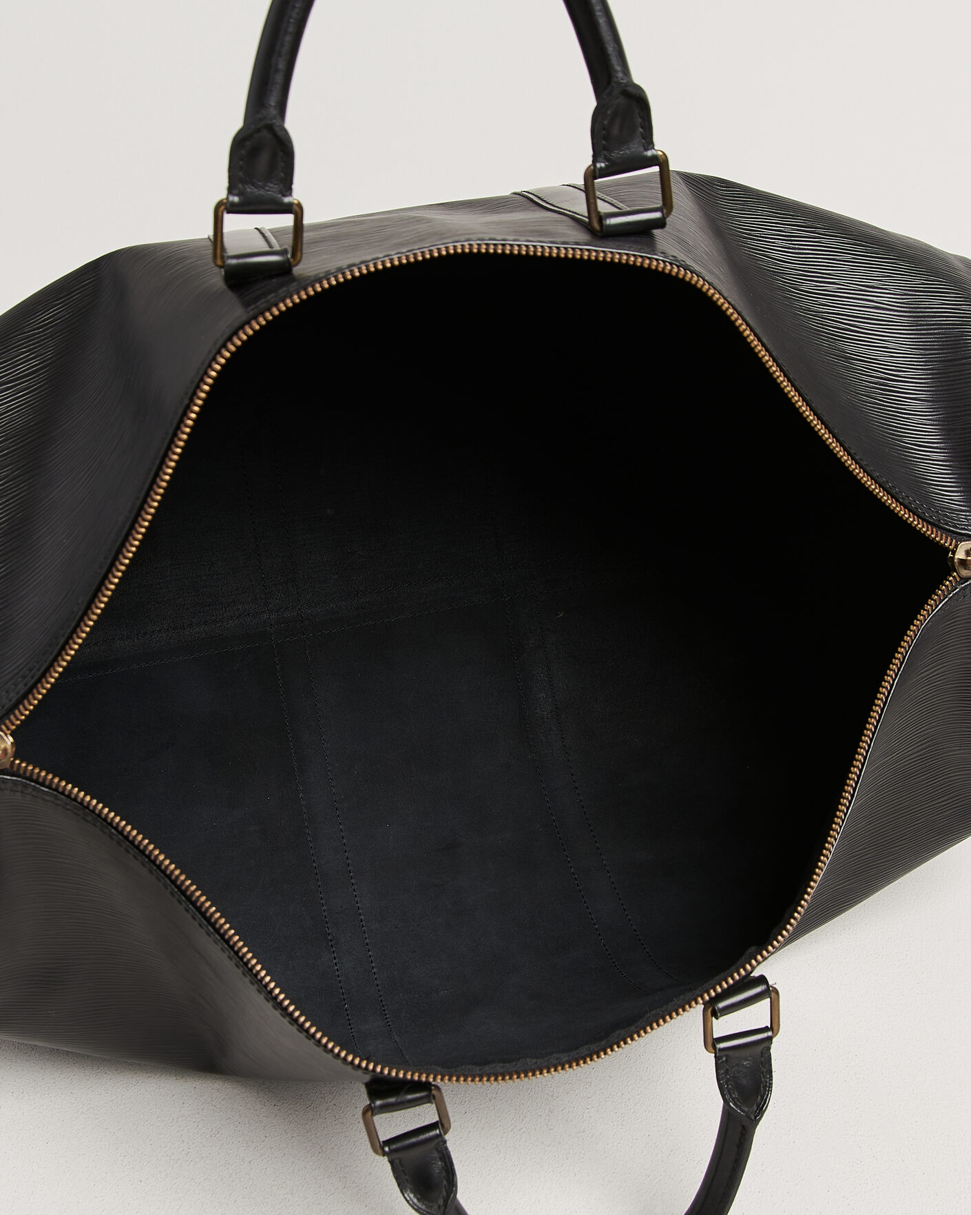 Hombres | Pre-Owned & Vintage Bags | Louis Vuitton Pre-Owned | Keepall 55 Epi Leather Black