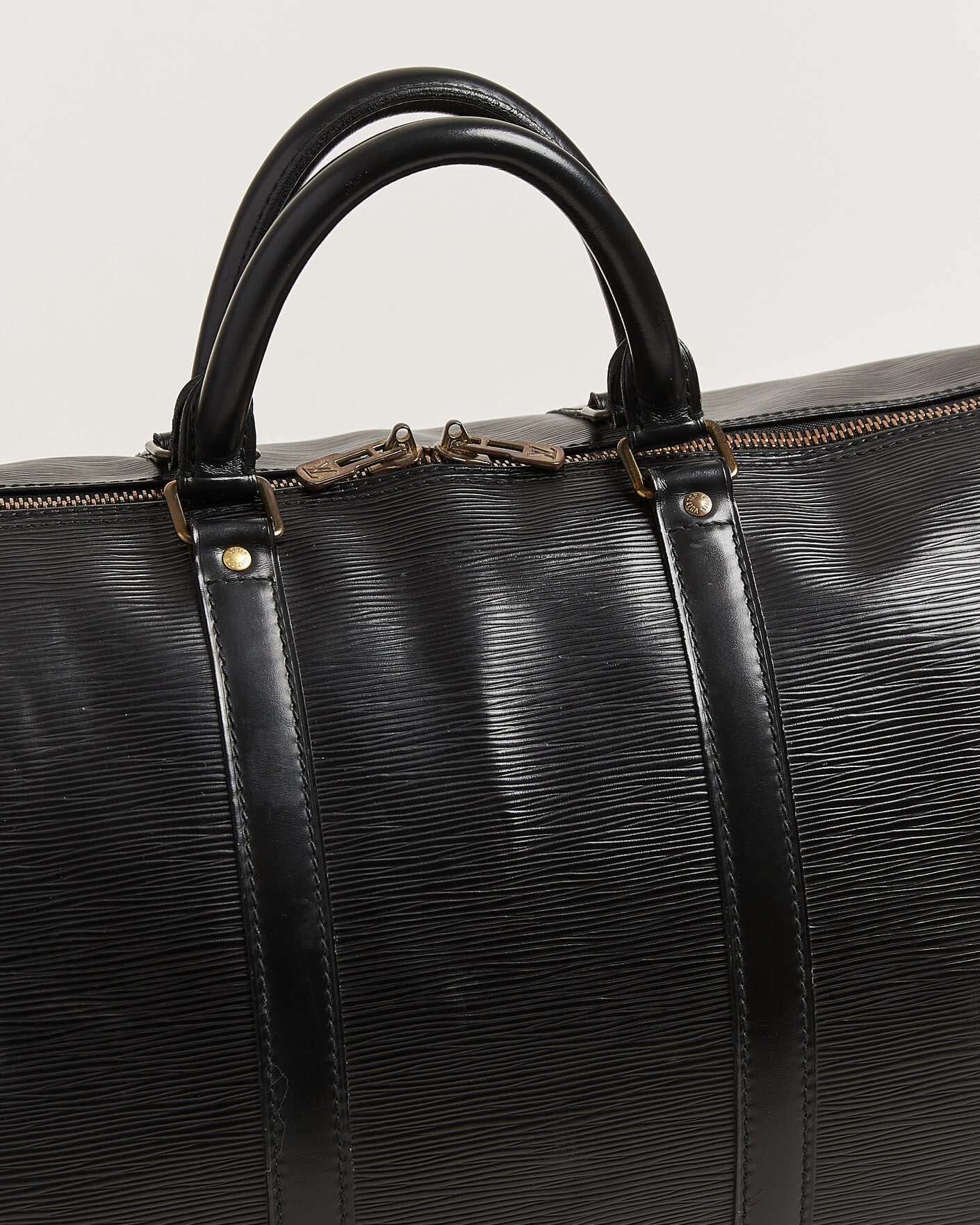 Hombres | Pre-Owned & Vintage Bags | Louis Vuitton Pre-Owned | Keepall 55 Epi Leather Black