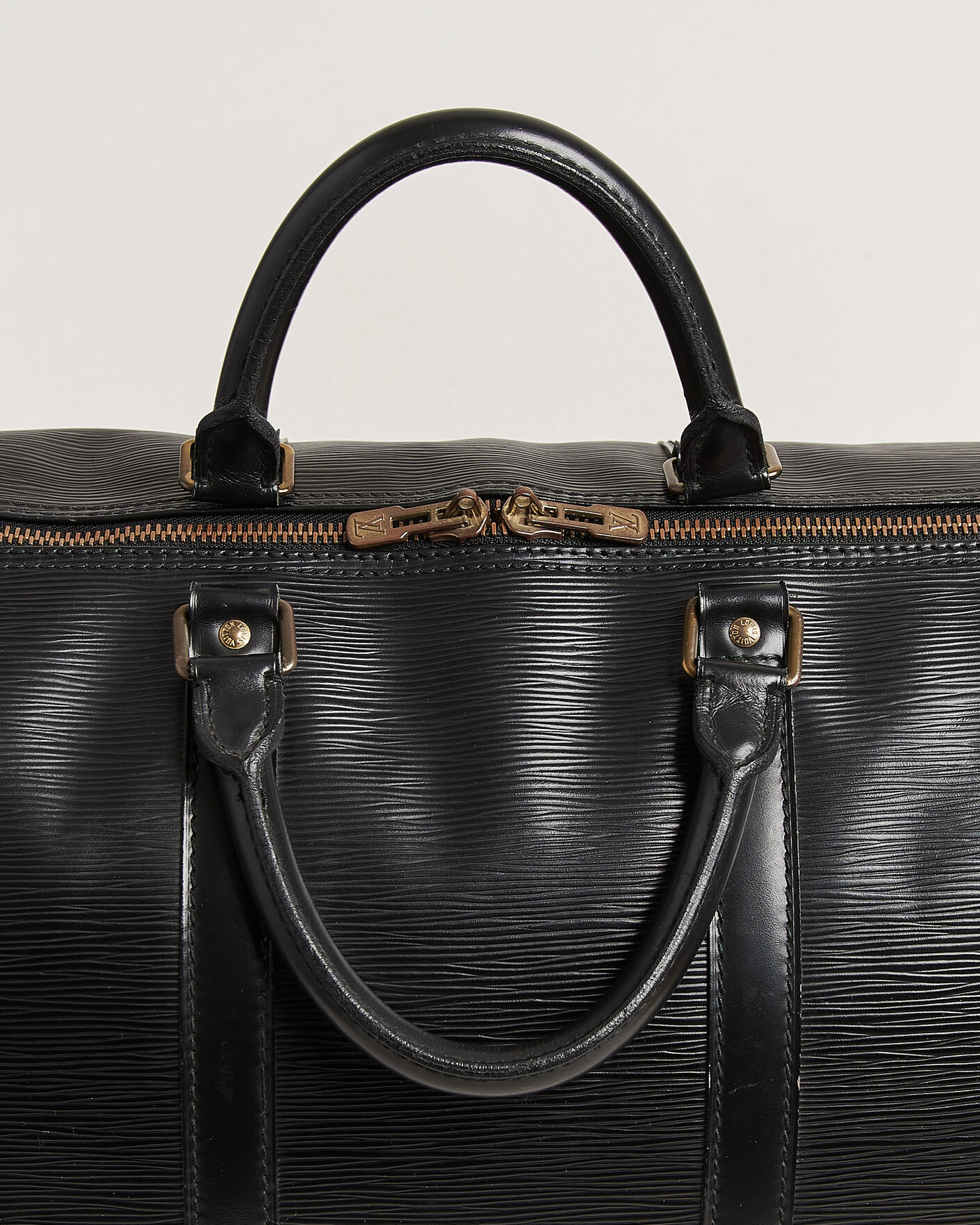 Hombres | Pre-Owned & Vintage Bags | Louis Vuitton Pre-Owned | Keepall 55 Epi Leather Black