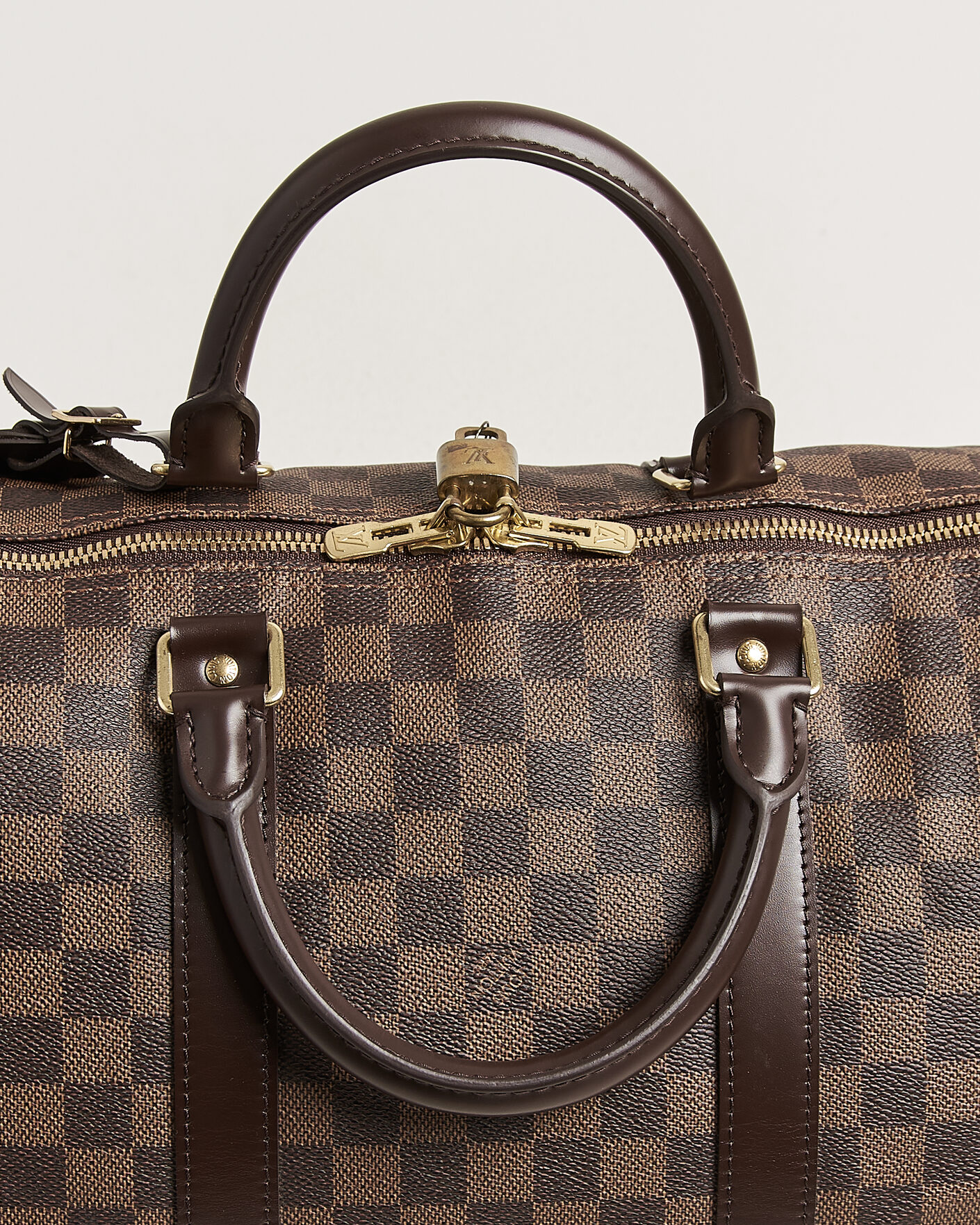 Hombres | Pre-Owned & Vintage Bags | Louis Vuitton Pre-Owned | Keepall 50 Damier Ebene