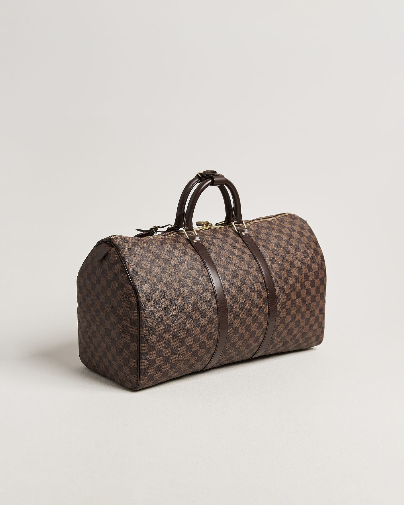 Hombres | Pre-Owned & Vintage Bags | Louis Vuitton Pre-Owned | Keepall 50 Damier Ebene