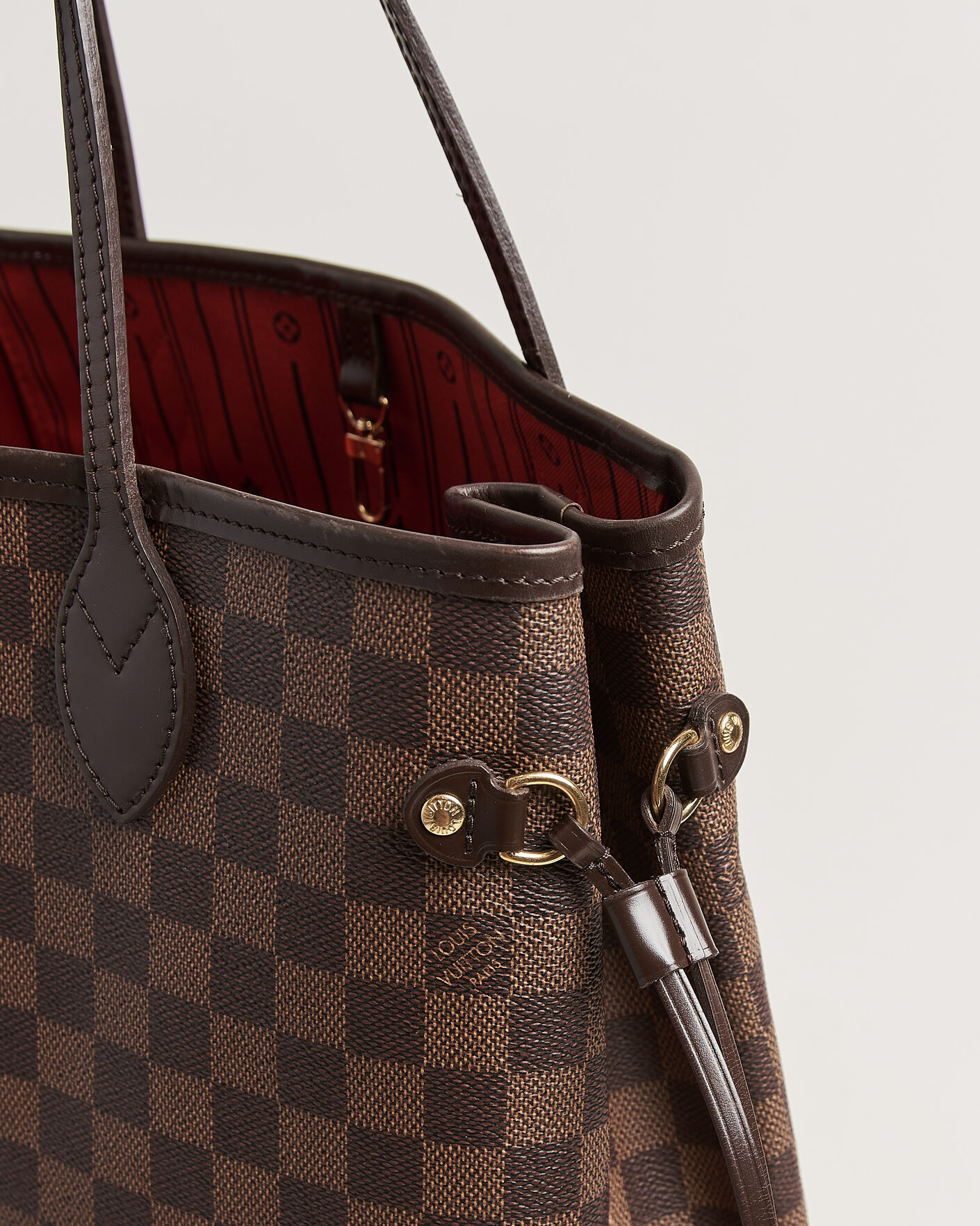 Hombres | Pre-Owned & Vintage Bags | Louis Vuitton Pre-Owned | Neverfull MM Damier Ebene