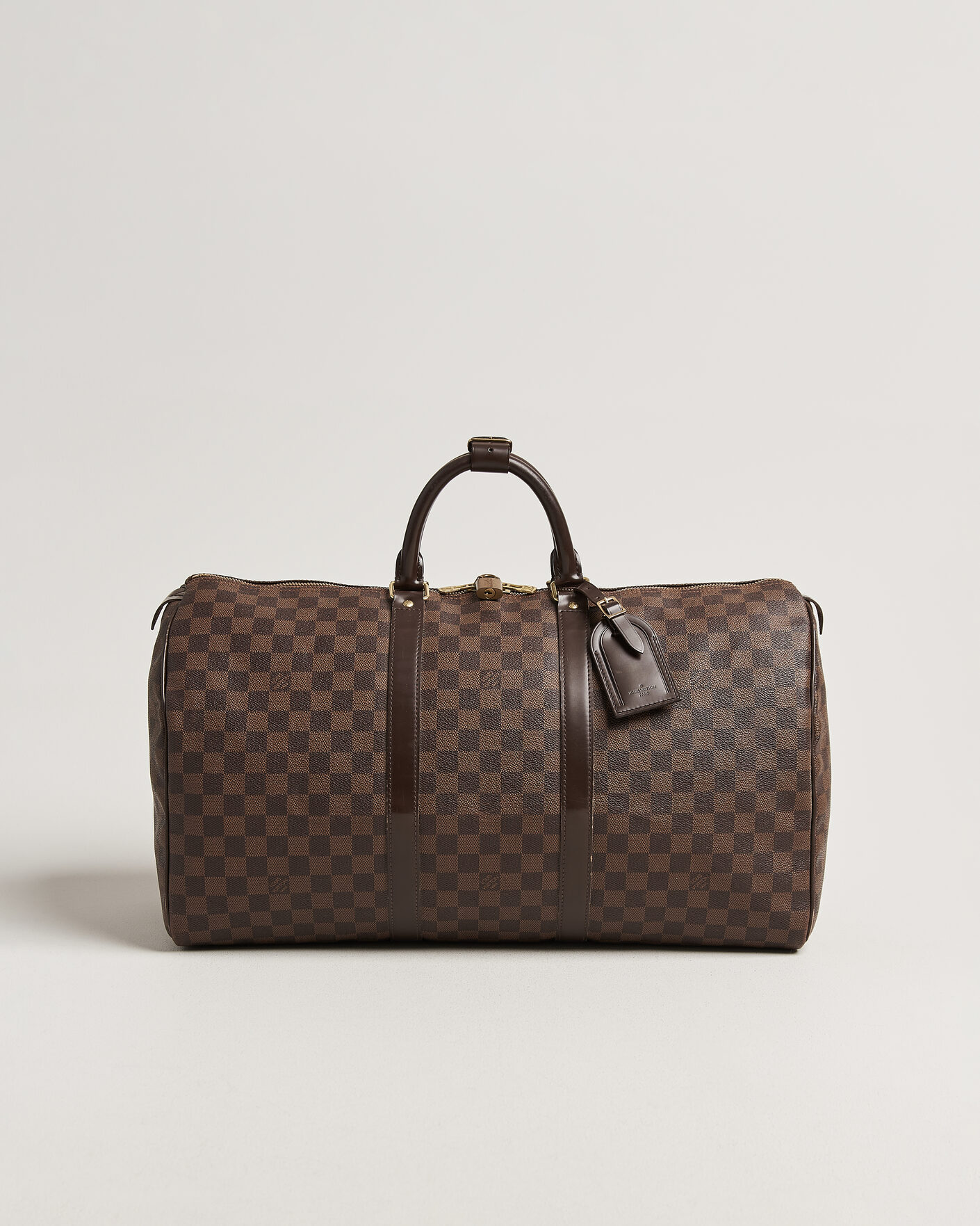 Hombres | Pre-Owned & Vintage Bags | Louis Vuitton Pre-Owned | Keepall 50 Damier Ebene