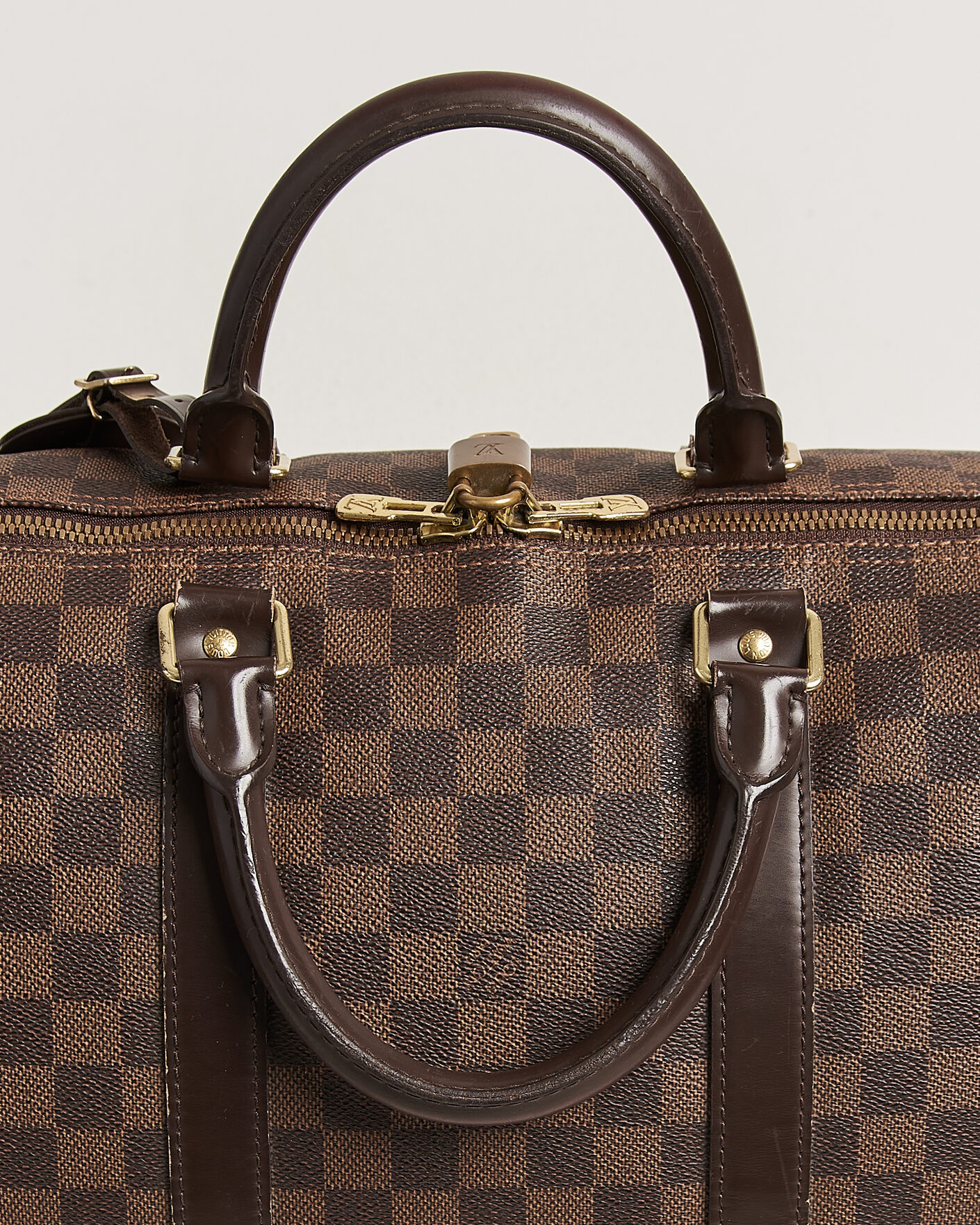 Hombres | Pre-Owned & Vintage Bags | Louis Vuitton Pre-Owned | Keepall 50 Damier Ebene