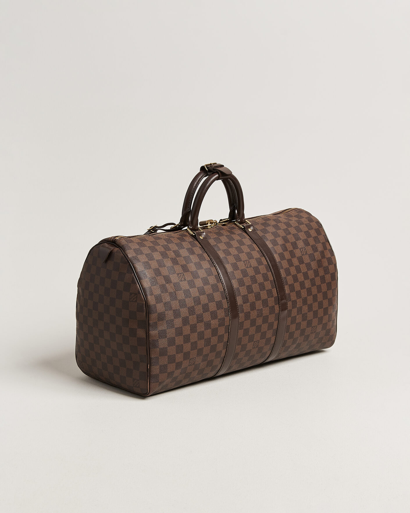 Hombres | Pre-Owned & Vintage Bags | Louis Vuitton Pre-Owned | Keepall 50 Damier Ebene