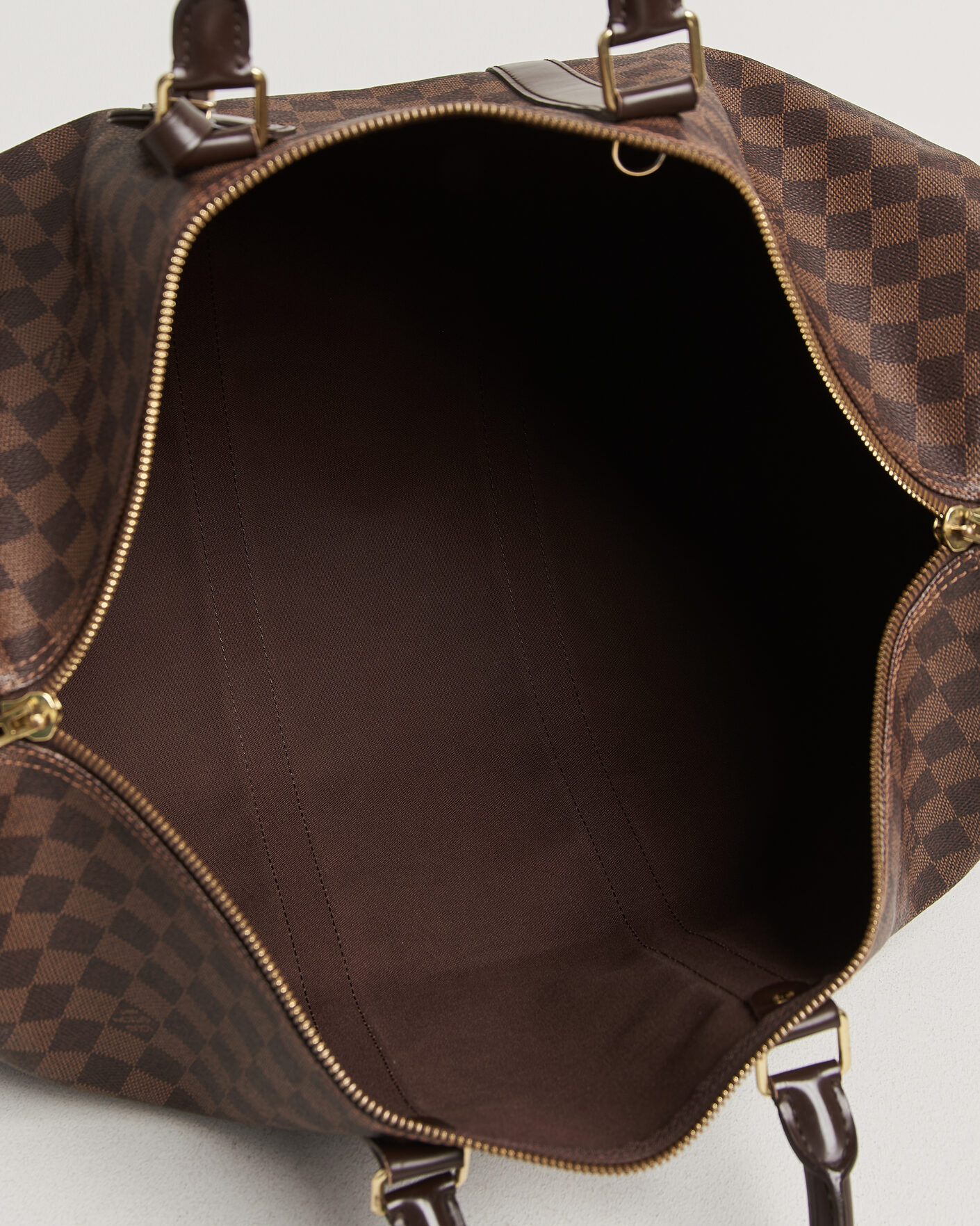 Hombres | Pre-Owned & Vintage Bags | Louis Vuitton Pre-Owned | Keepall 50 Damier Ebene