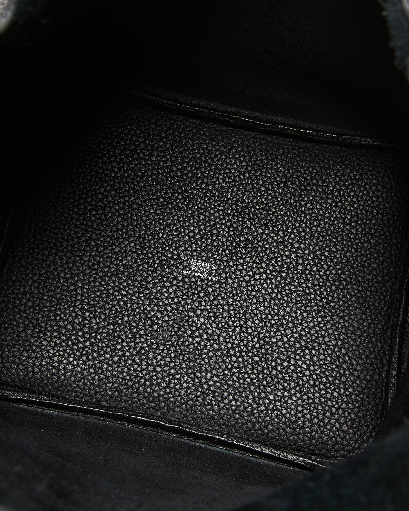 Hombres | Pre-Owned & Vintage Bags | Hermès Pre-Owned | Picotin Lock 22 Taurillon Clemence Leather Black