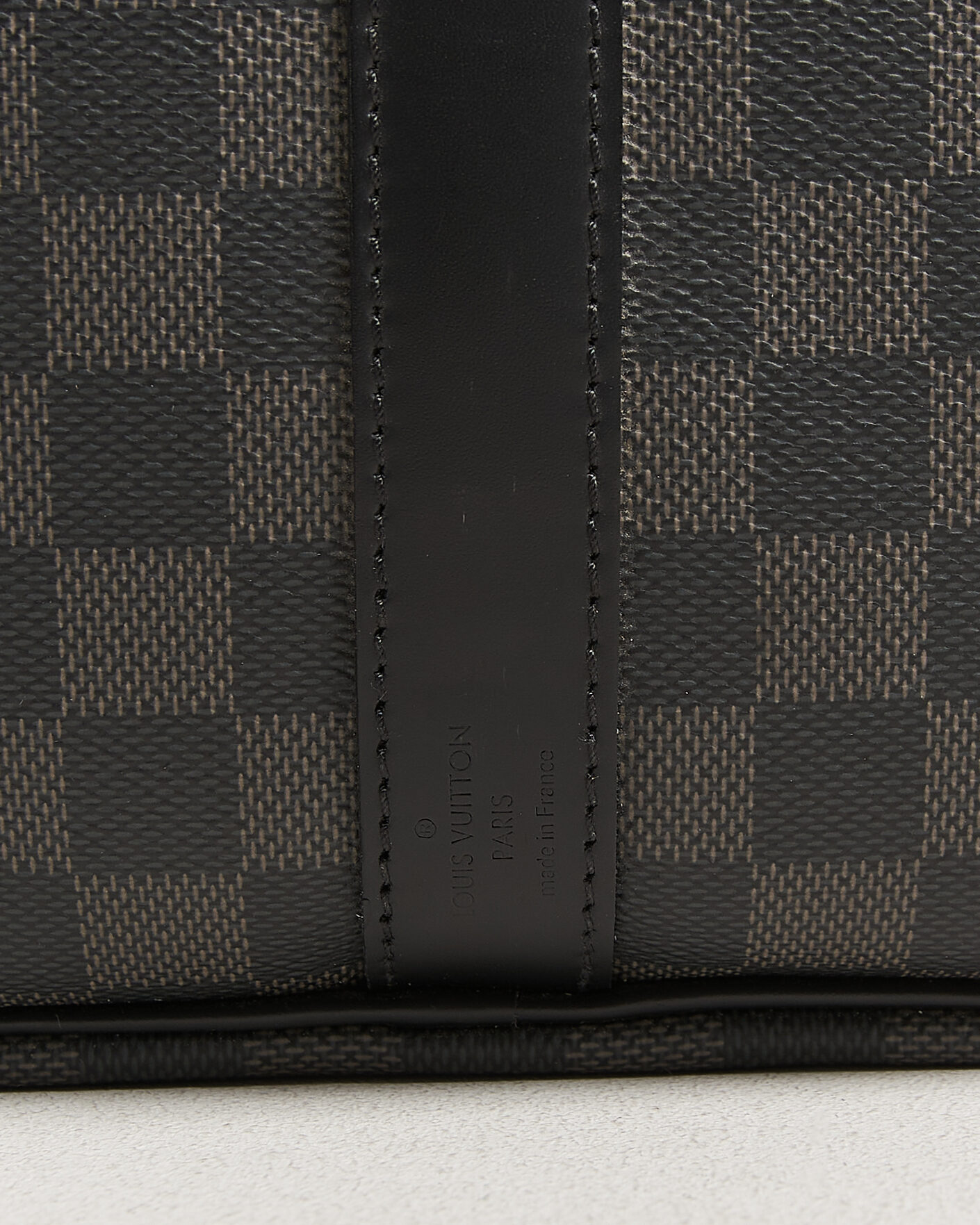Hombres | Pre-Owned & Vintage Bags | Louis Vuitton Pre-Owned | Keepall Bandouliére 45 Damier Graphite