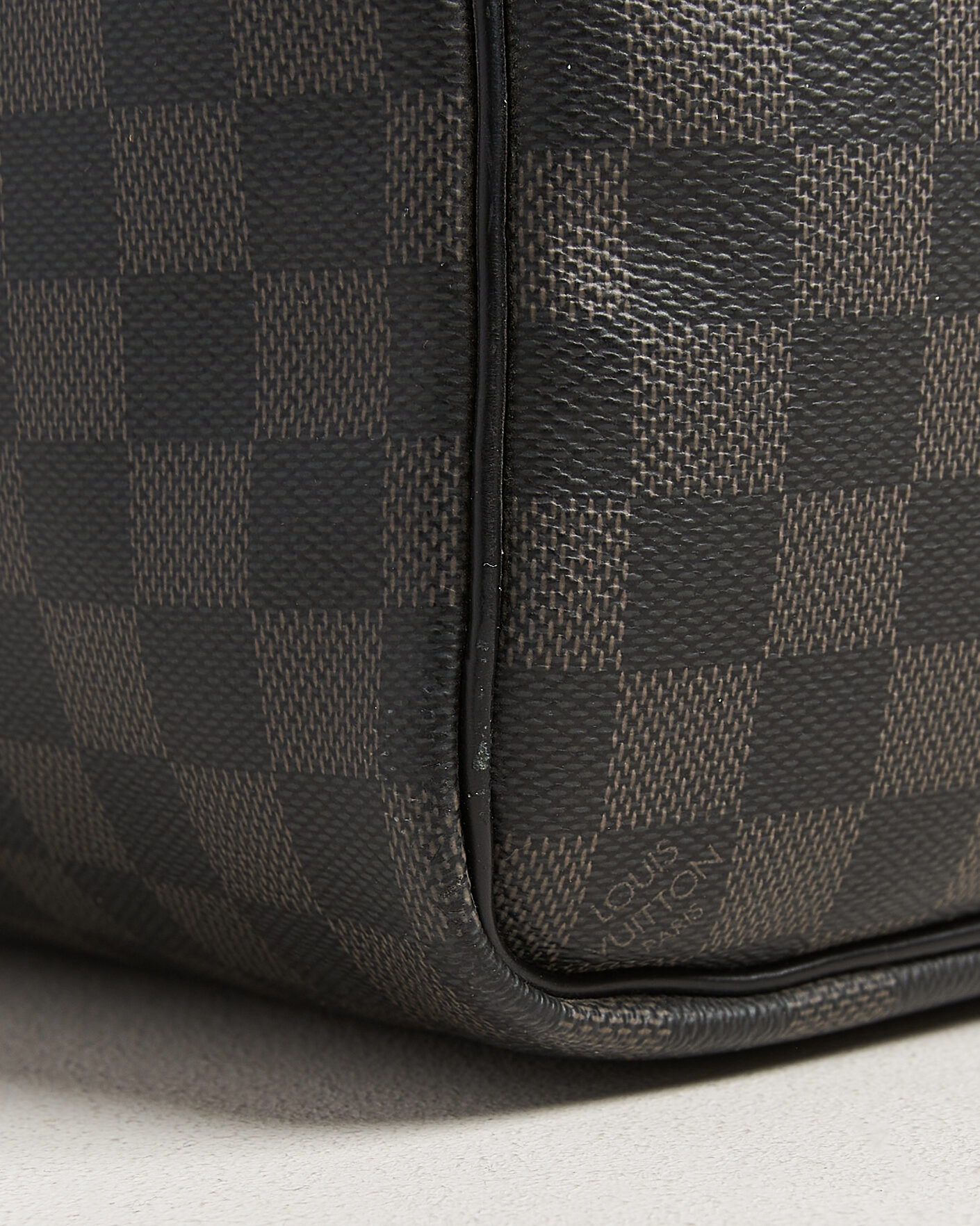 Hombres | Pre-Owned & Vintage Bags | Louis Vuitton Pre-Owned | Keepall Bandouliére 45 Damier Graphite