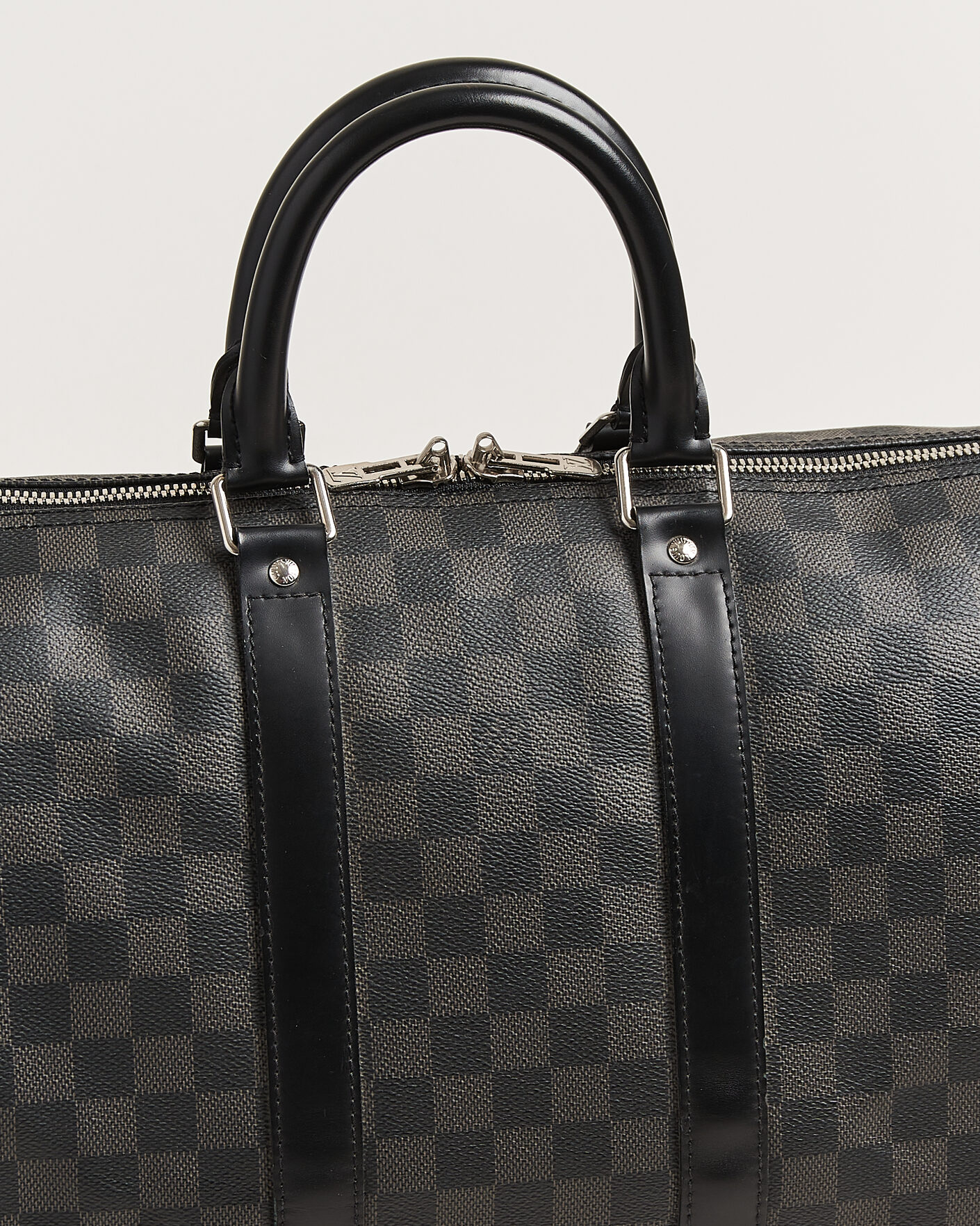 Hombres | Pre-Owned & Vintage Bags | Louis Vuitton Pre-Owned | Keepall Bandouliére 45 Damier Graphite