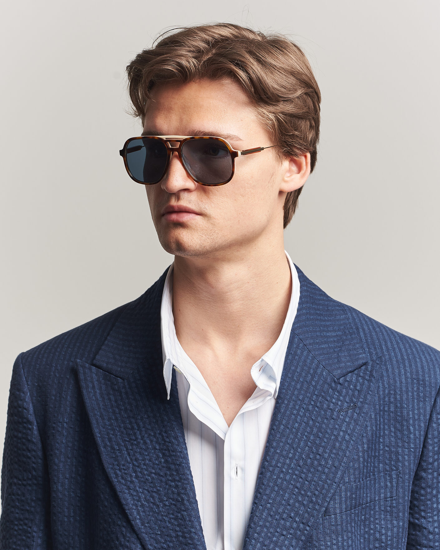 Hombres | Gafas de sol | Brunello Cucinelli | 0BC4022S Sunglasses Havana Sigaro