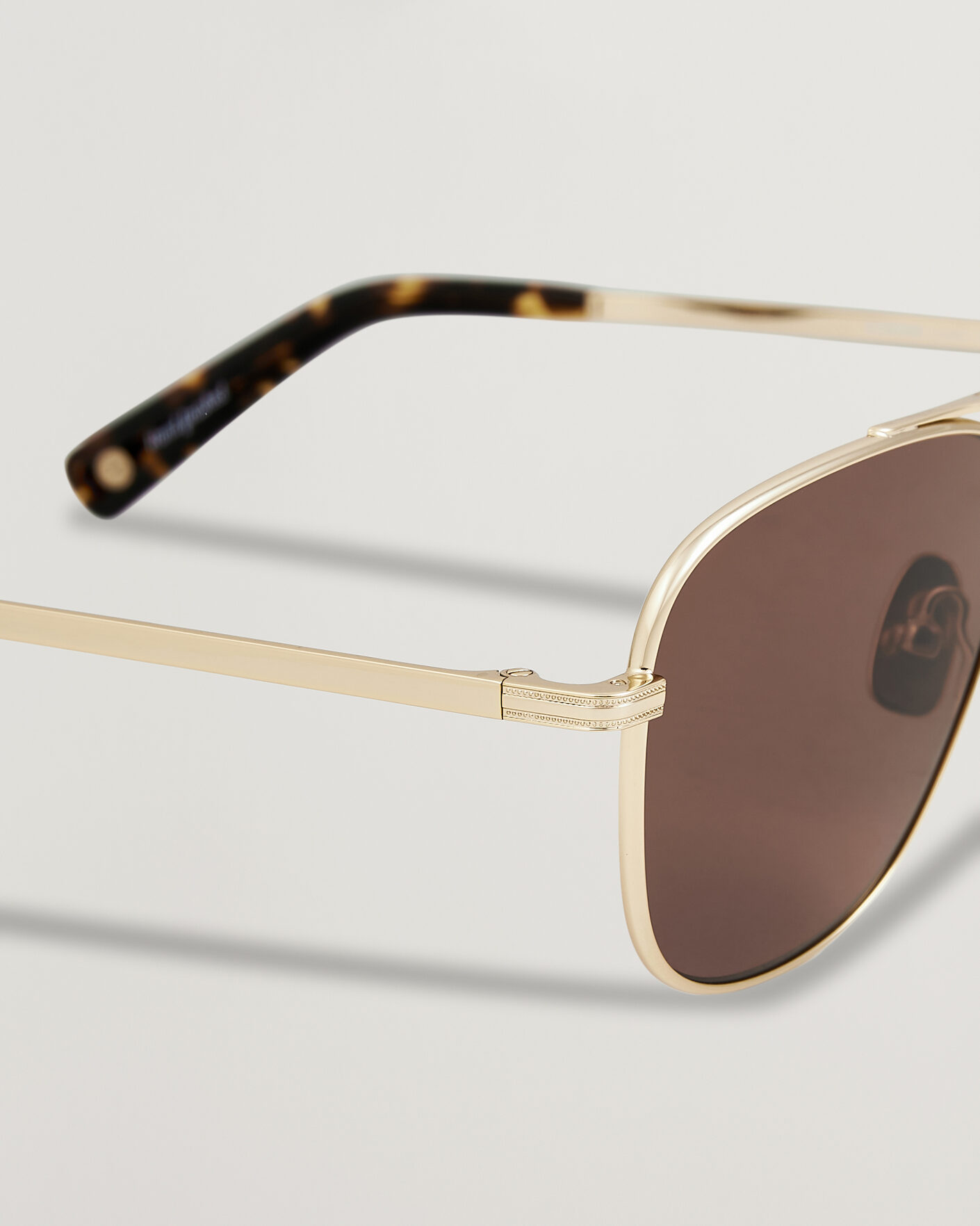 Hombres | Gafas de sol | Garrett Leight | El Capitan Sunglasses Gold