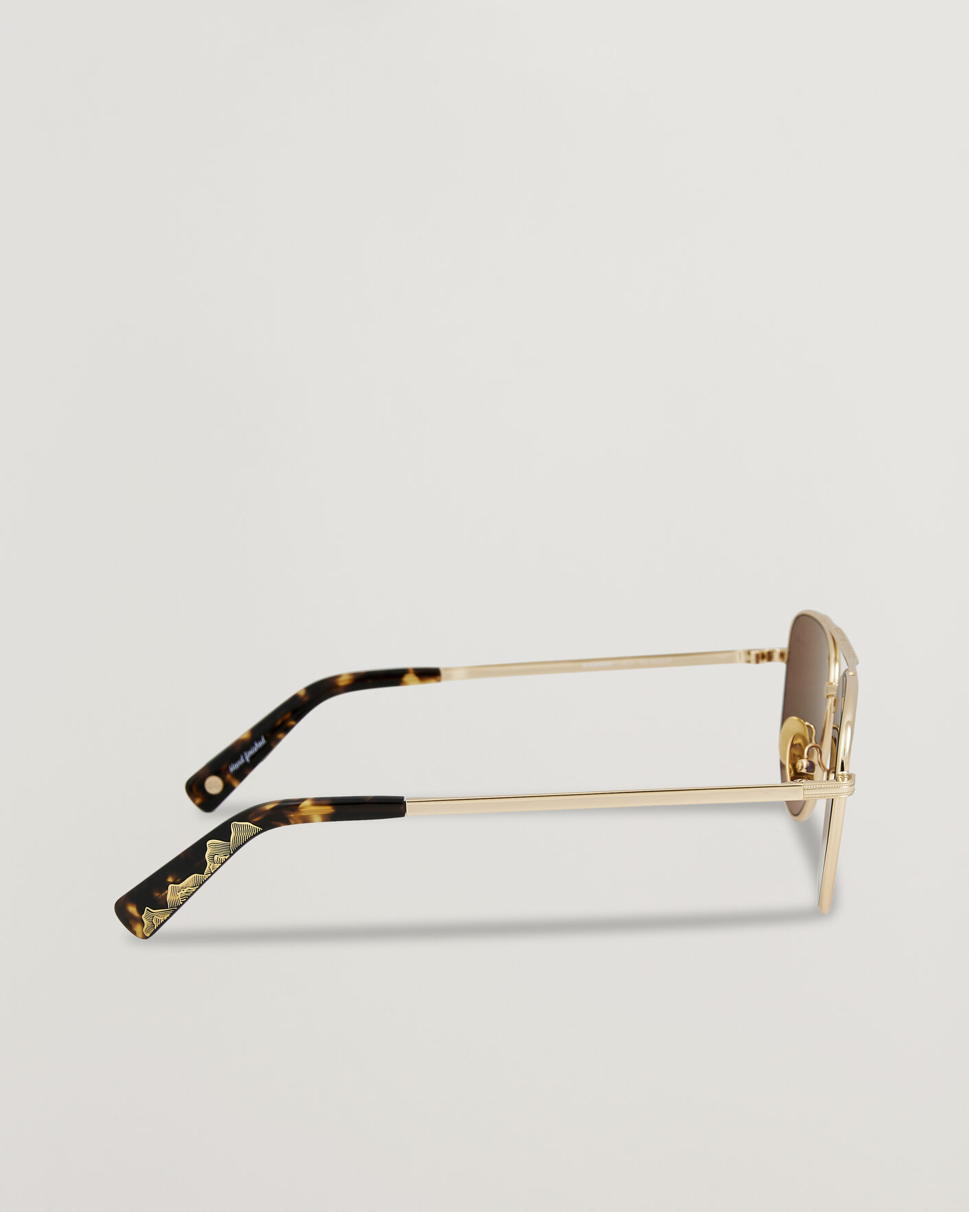 Hombres | Gafas de sol | Garrett Leight | El Capitan Sunglasses Gold