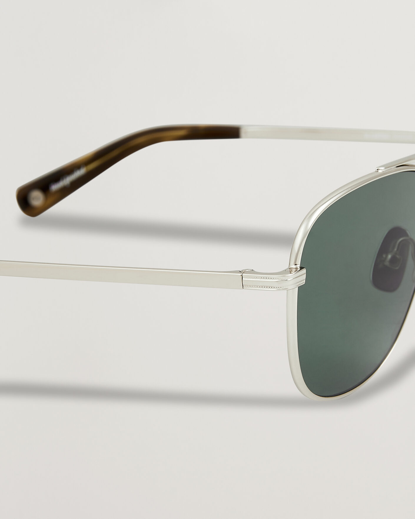 Hombres | Gafas de sol | Garrett Leight | El Capitan Sunglasses Silver