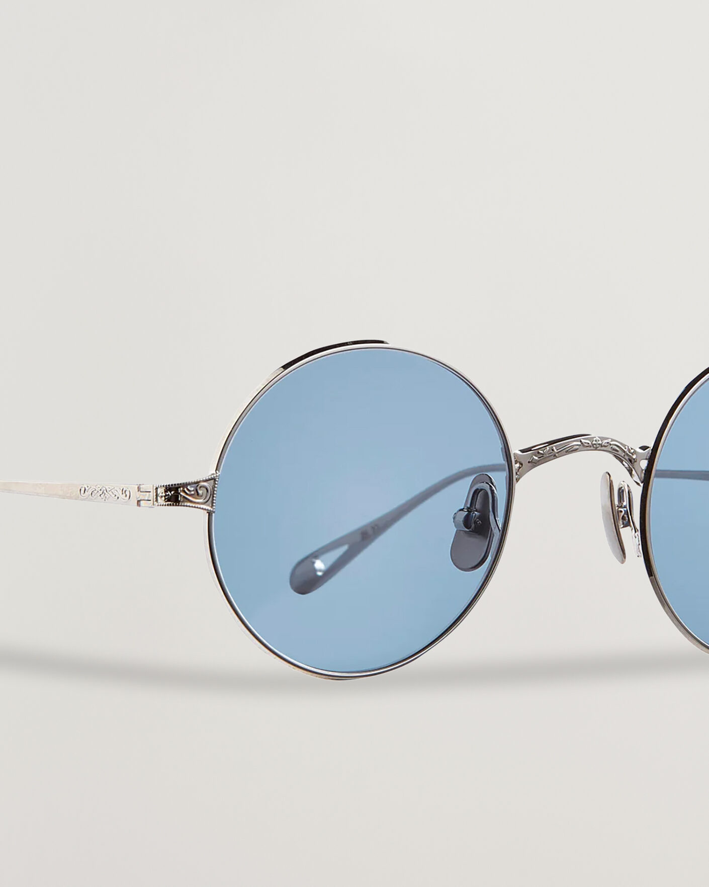Hombres | Gafas de sol | Garrett Leight | GLCO X Ozzy Sunglasses Platinum