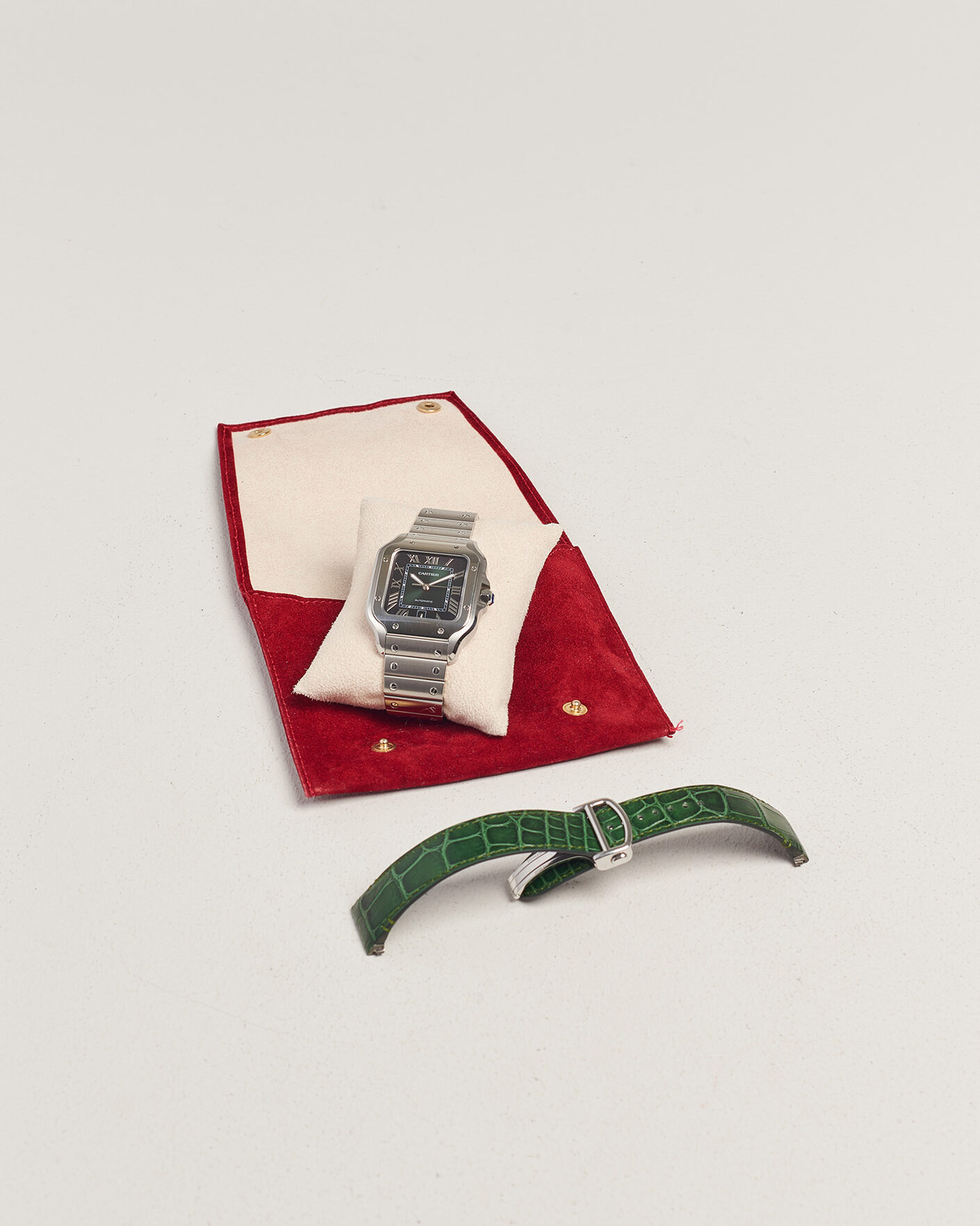 Hombres | Pre-Owned & Vintage Watches | Cartier Pre-Owned | Santos Large 