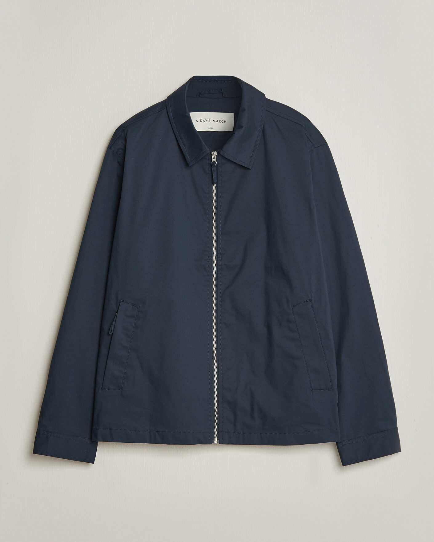 Hombres | Abrigos y chaquetas | A Day's March | Garland Cotton Jacket Navy