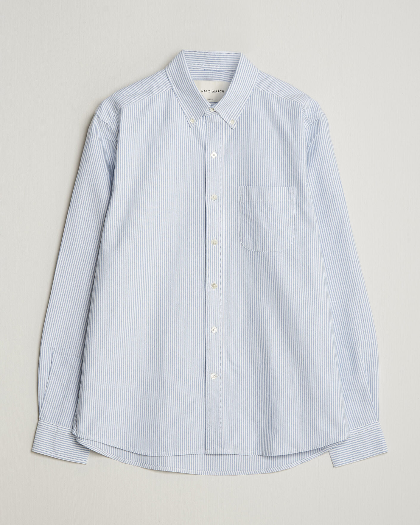 Hombres | Camisas | A Day's March | Original Oxford Shirt Blue/White
