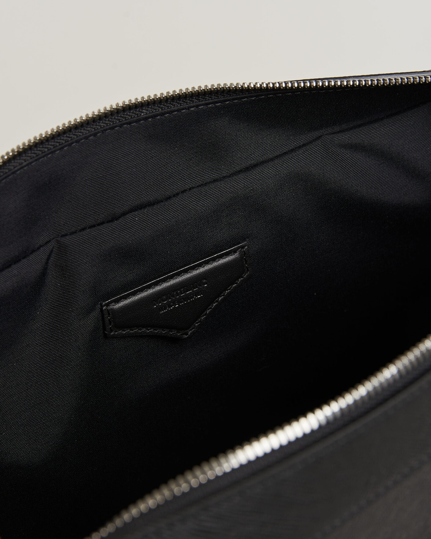 Hombres | Bolsos | Montblanc | Medium Sartorial Leather Briefcase with Pocket Black
