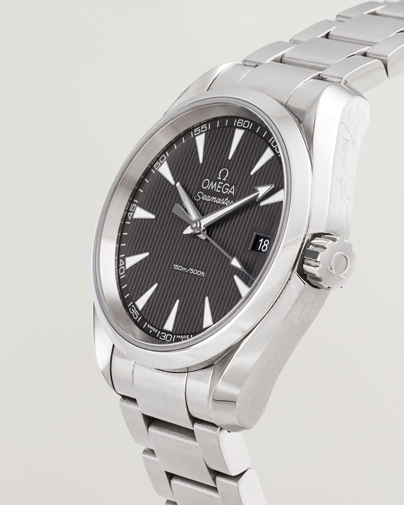 Hombres | Pre-Owned & Vintage Watches | Omega Pre-Owned | Aqua terra 150M 