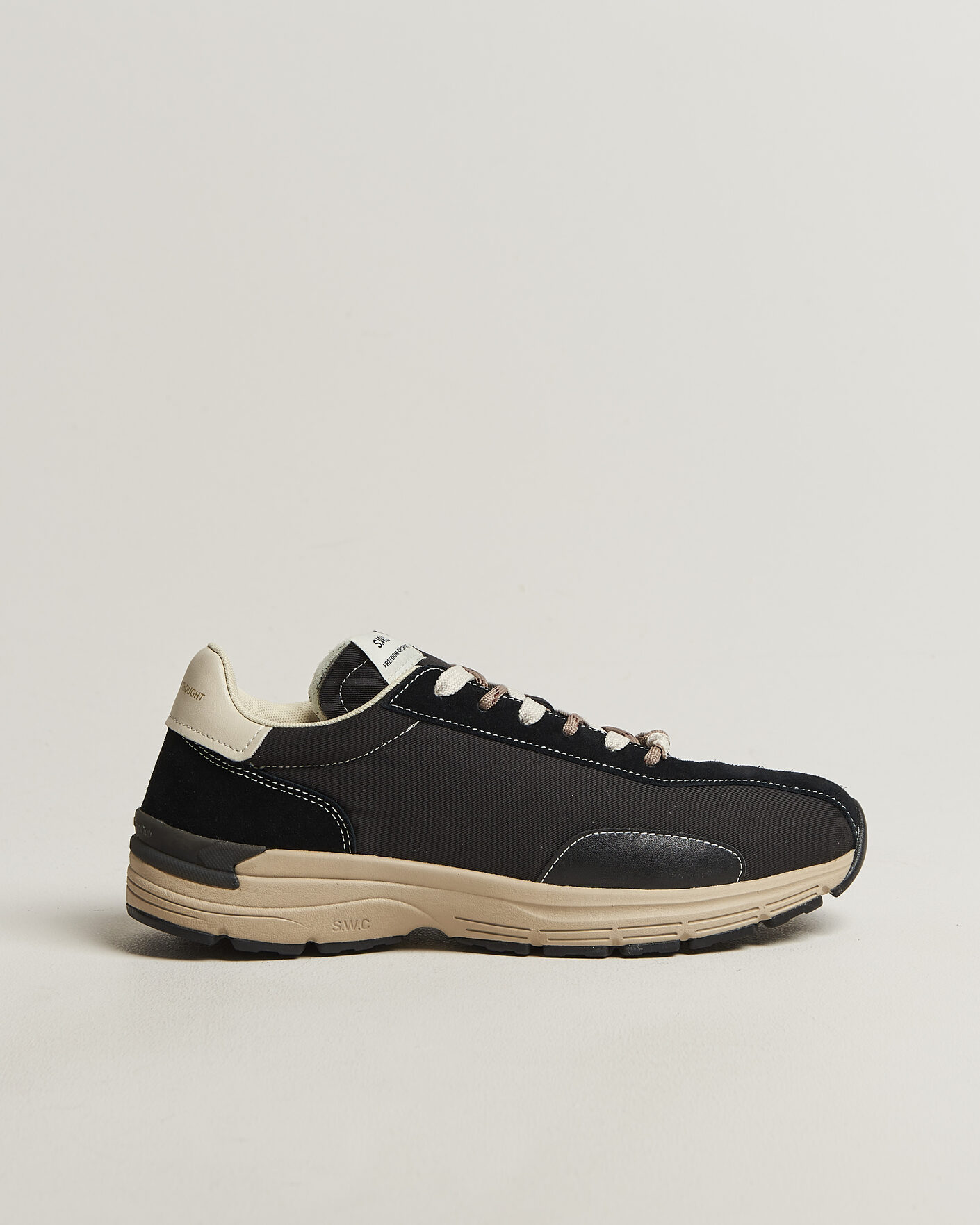Hombres | Zapatillas | Stepney Workers Club | Legion Suede Twill Sneaker Black