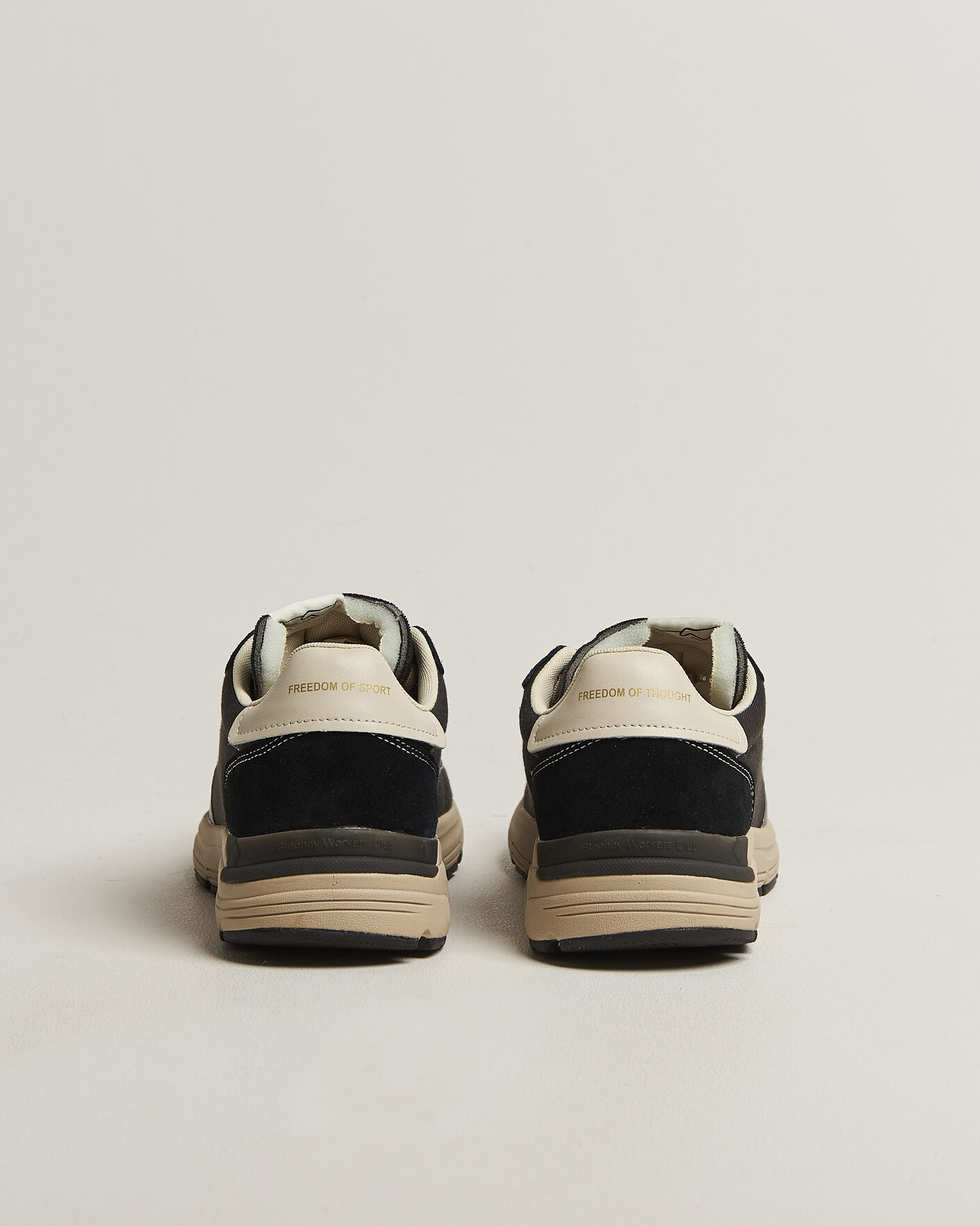 Hombres | Zapatillas | Stepney Workers Club | Legion Suede Twill Sneaker Black