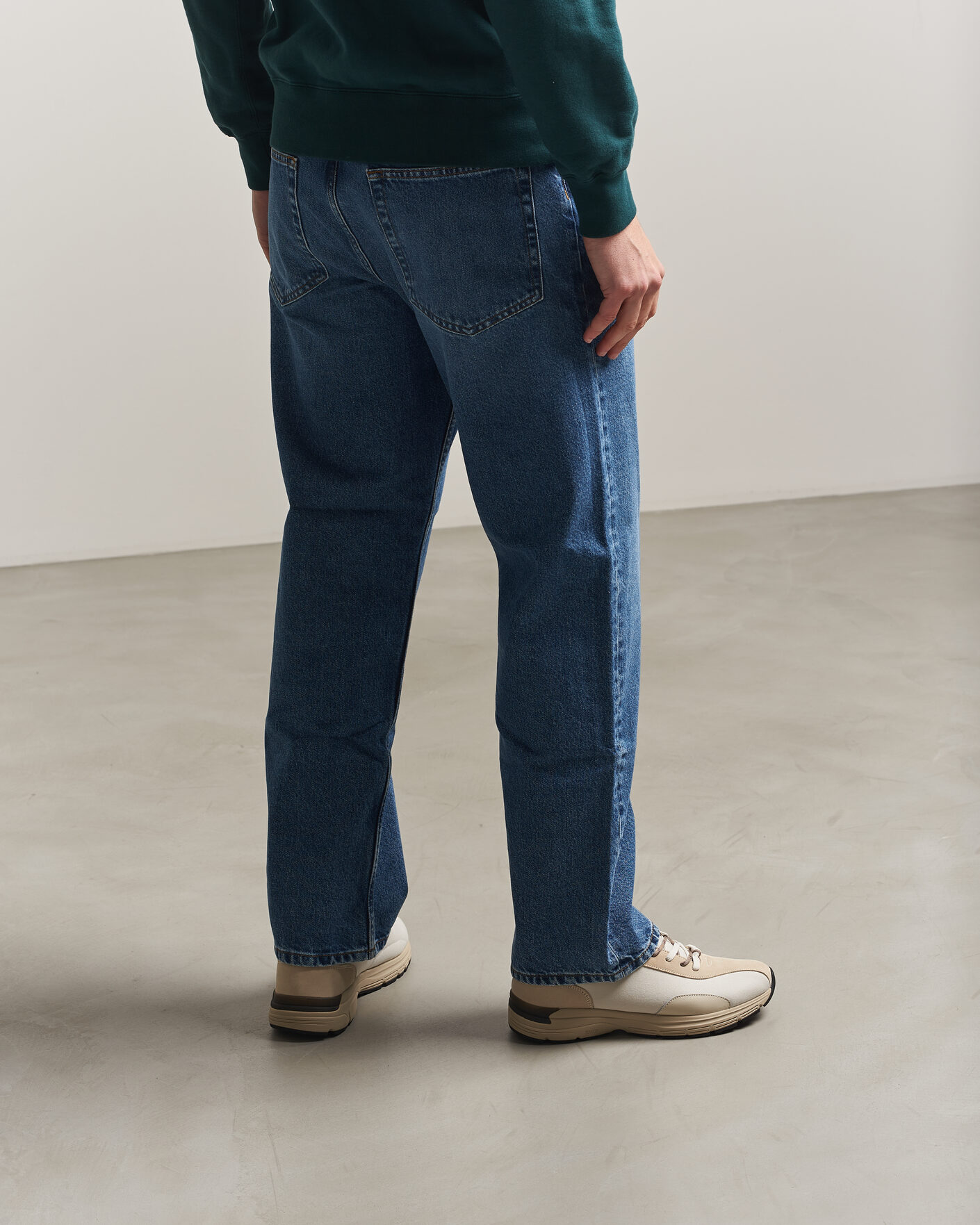 Hombres | Zapatillas | Stepney Workers Club | Legion Suede Twill Sneaker Oat