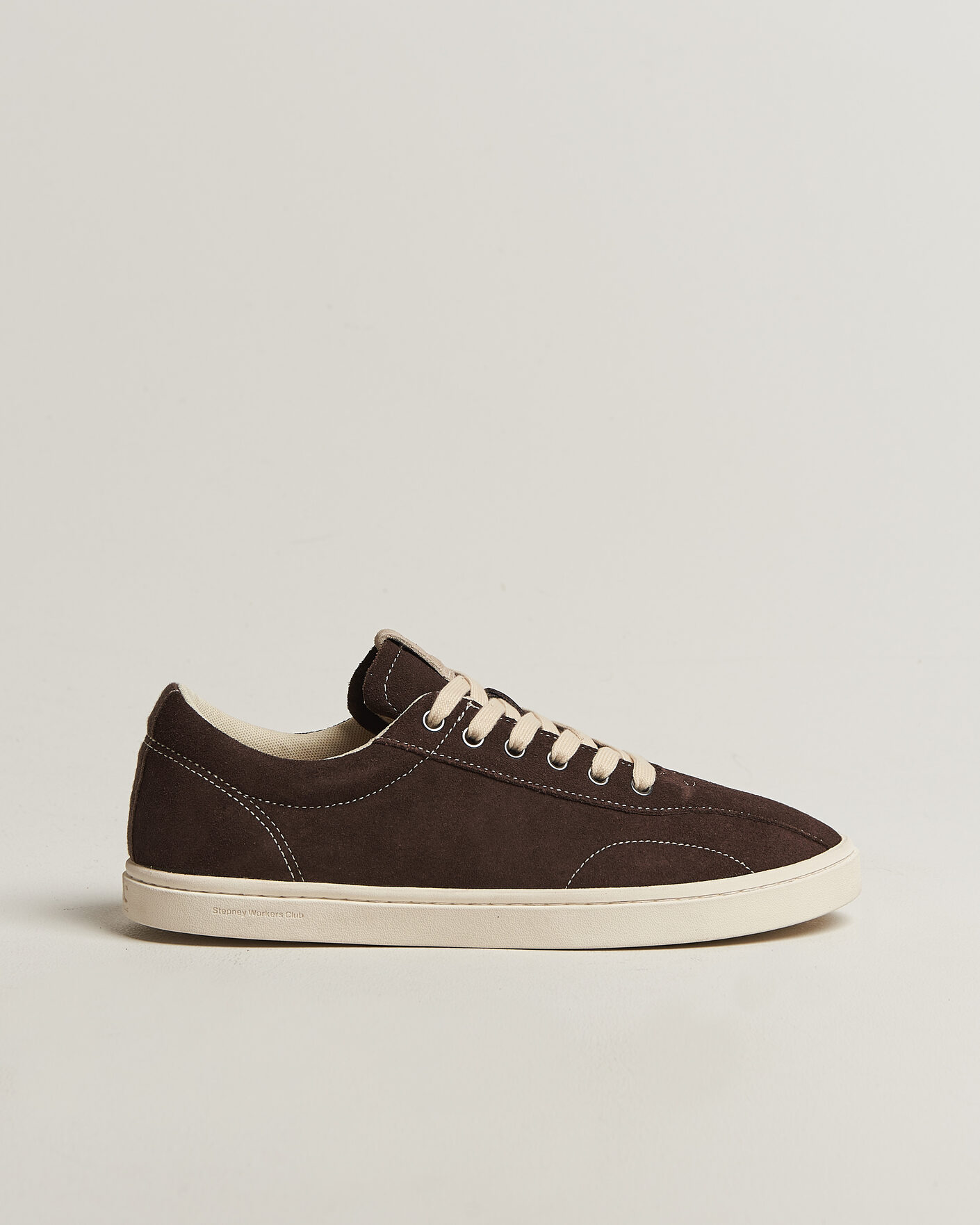 Hombres | Zapatillas | Stepney Workers Club | Surma Suede Sneaker Dark Brown