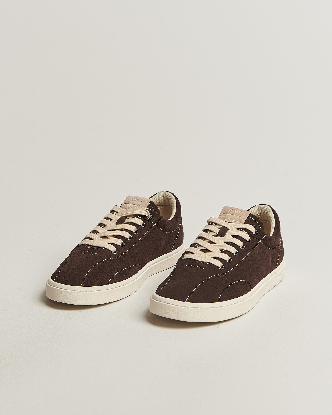 Hombres | Zapatillas | Stepney Workers Club | Surma Suede Sneaker Dark Brown