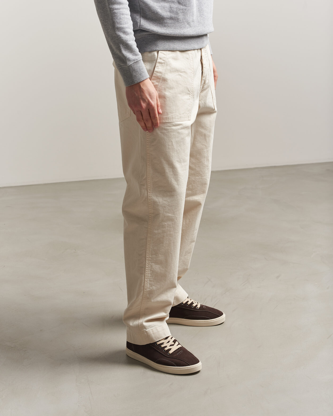 Hombres | Zapatillas | Stepney Workers Club | Surma Suede Sneaker Dark Brown