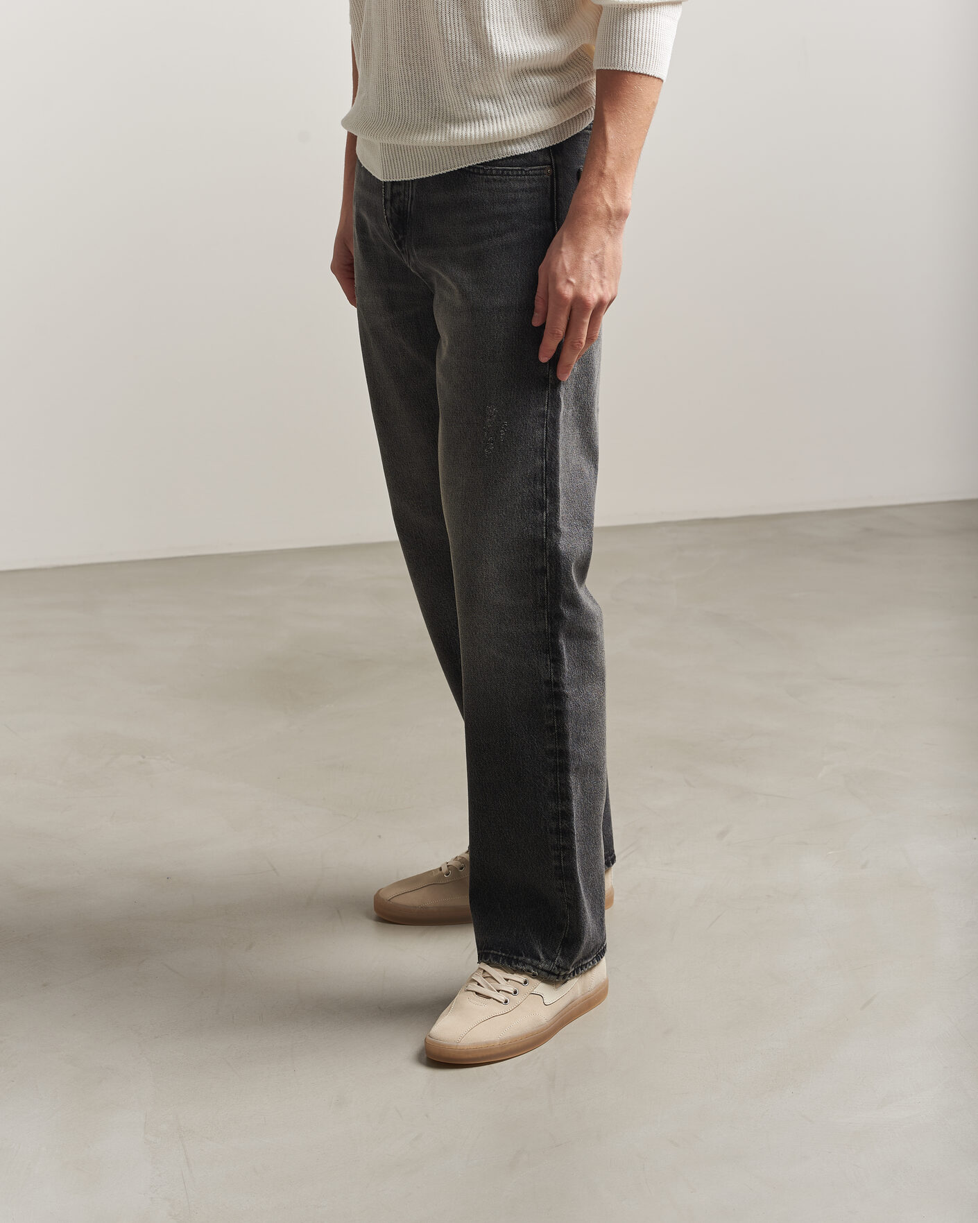 Hombres | Zapatillas | Stepney Workers Club | Surma S-Strike Suede Sneaker Oat