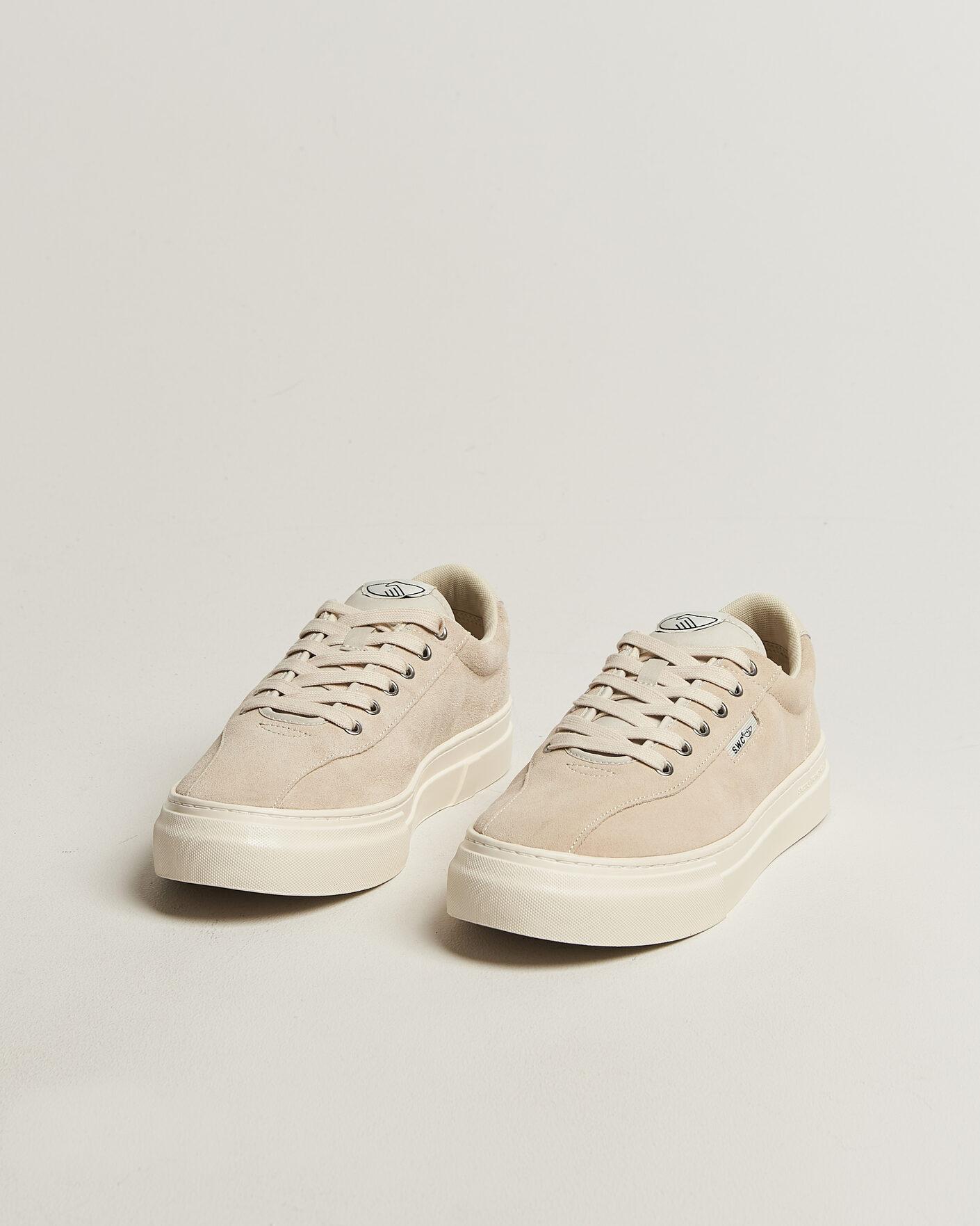 Hombres | Zapatillas | Stepney Workers Club | Dellow 02 Cupsole Suede Sneaker Oat