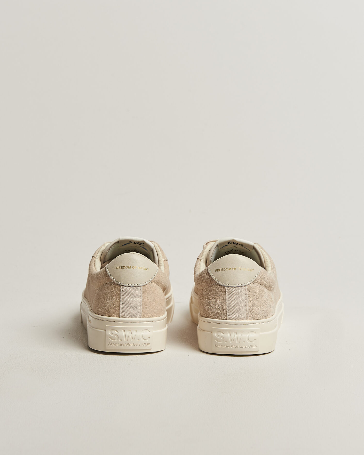 Hombres | Zapatillas | Stepney Workers Club | Dellow 02 Cupsole Suede Sneaker Oat