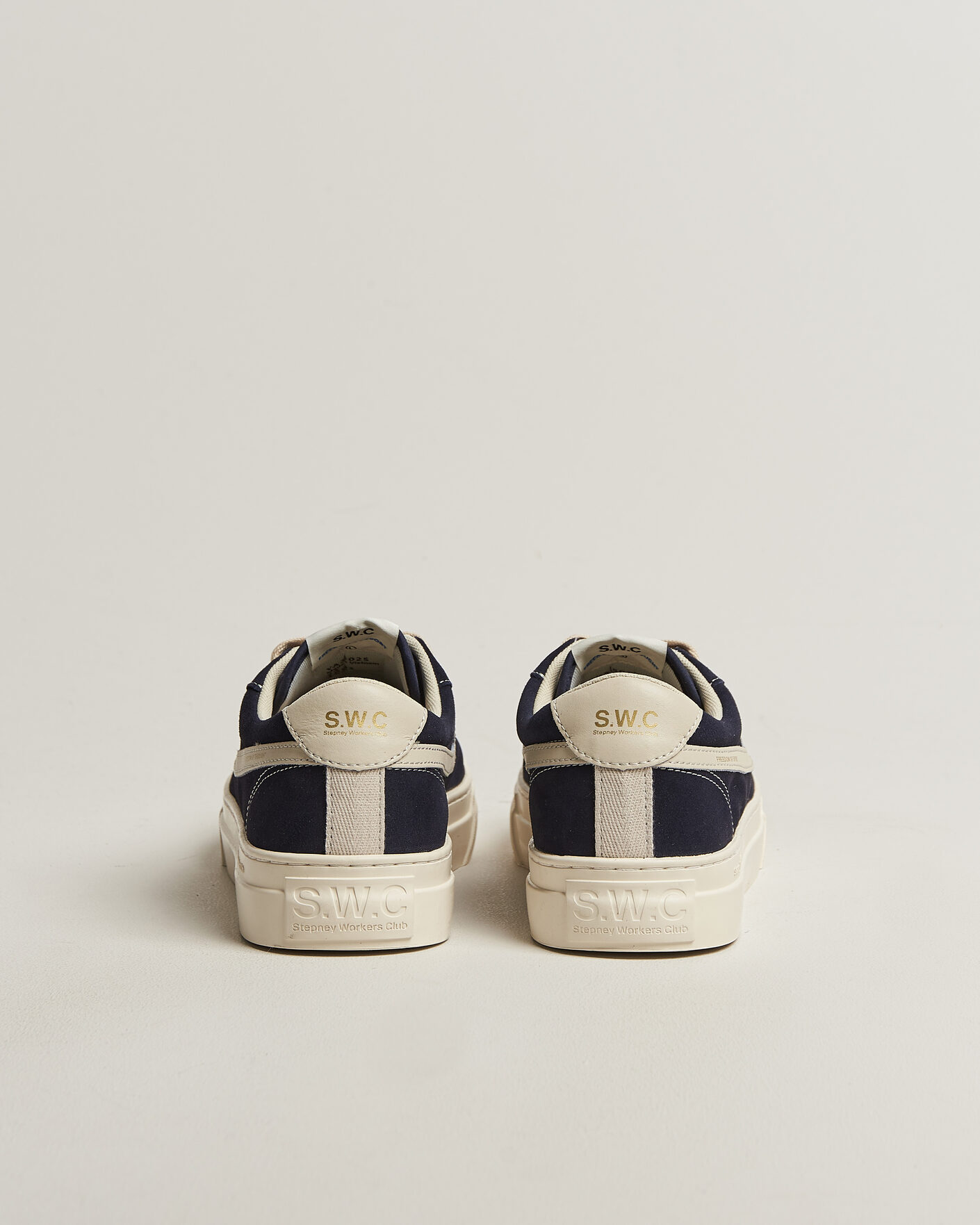 Hombres | Zapatillas | Stepney Workers Club | Dellow S-Strike Cupsole Suede Sneaker Navy