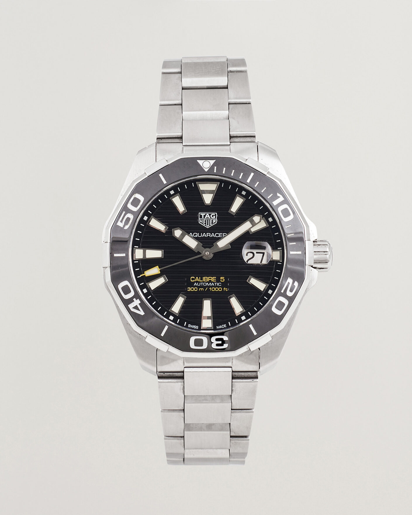 Hombres | Pre-Owned & Vintage Watches | Tag Heuer Pre-Owned | Aquaracer Caliber 5 