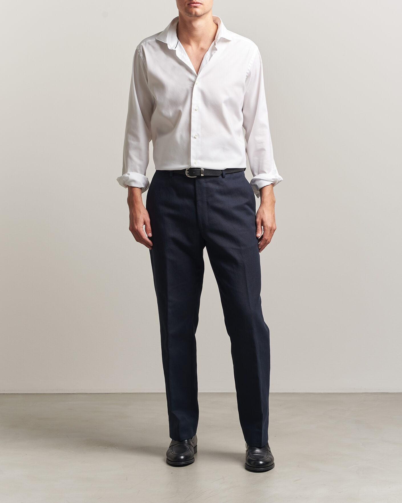 Hombres | Camisas | Eton | Casual Fit Signature Oxford Shirt White