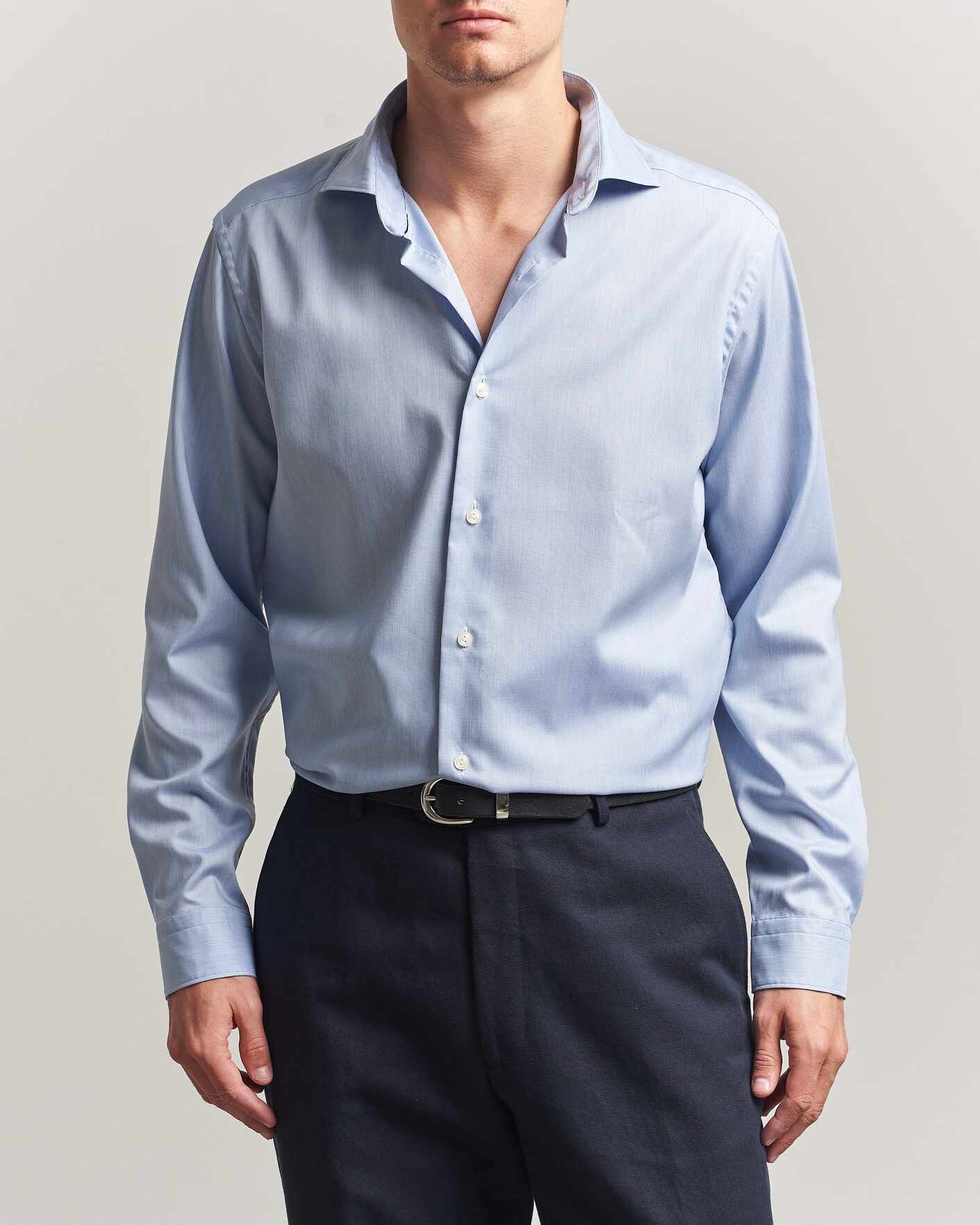 Hombres | Camisas | Eton | Casual Fit Signature Oxford Shirt Light Blue