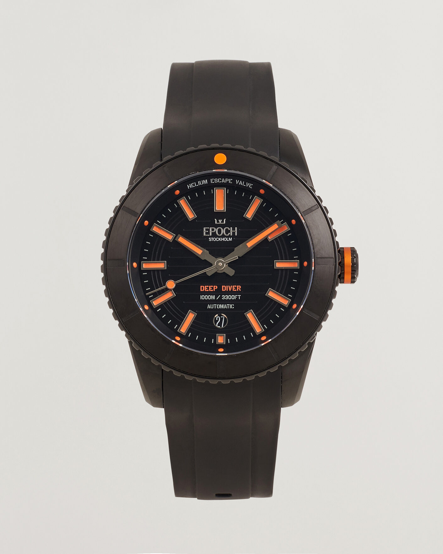 Hombres | Pre-Owned & Vintage Watches | Epoch Pre-Owned | Deep Diver DLC Orange LE 