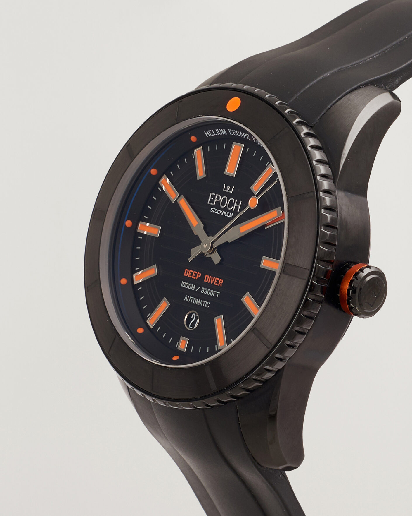 Hombres | Pre-Owned & Vintage Watches | Epoch Pre-Owned | Deep Diver DLC Orange LE