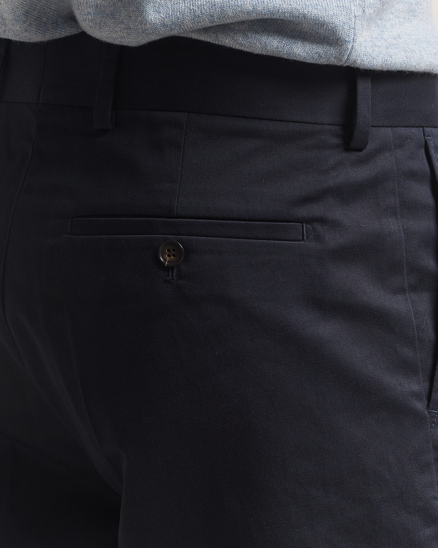 Hombres | Pantalones cortos | Filippa K | Tailored Cotton Chino Shorts Navy