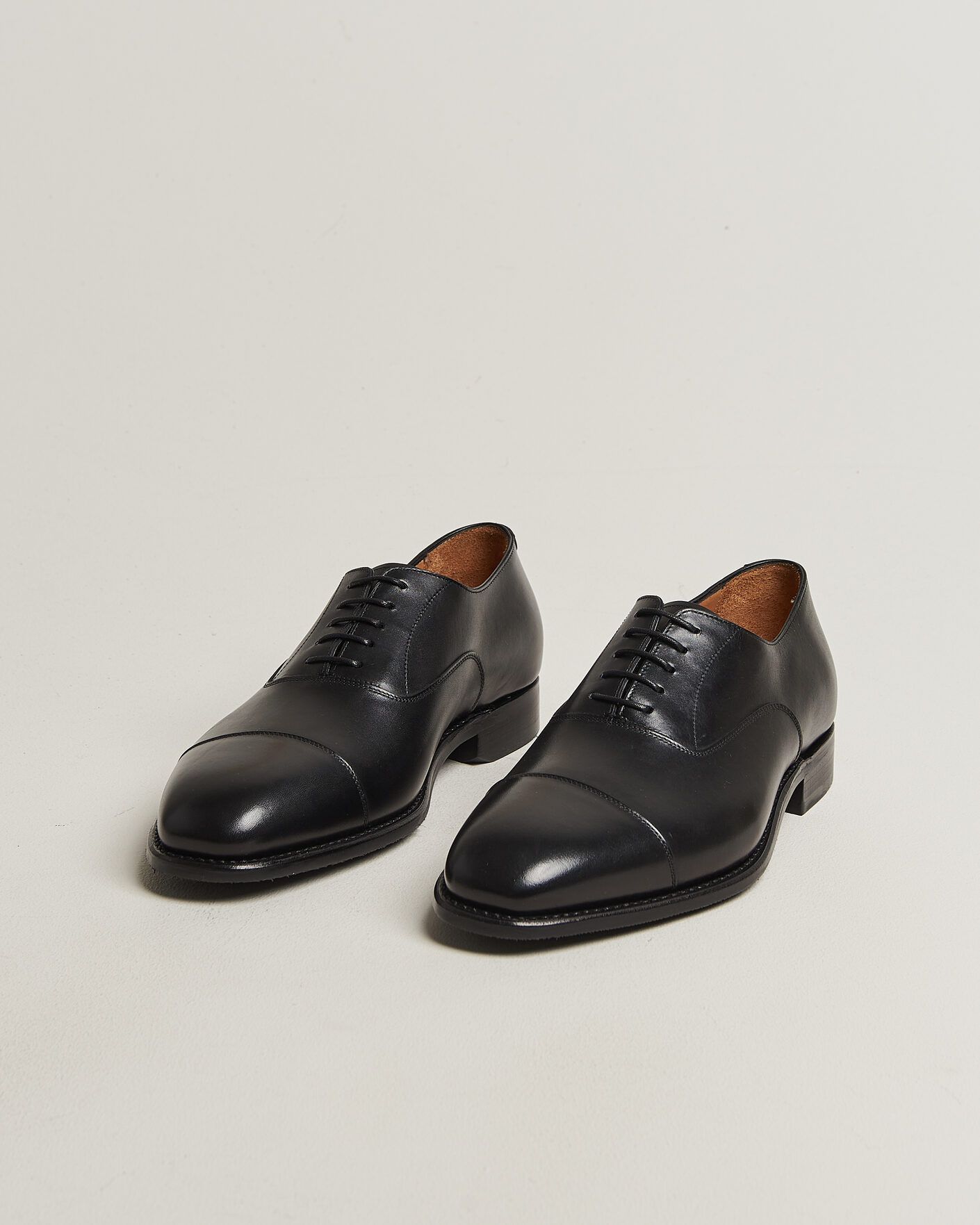 Hombres | Zapatos Oxford | Myrqvist | Äppelviken II Oxford Black Calf