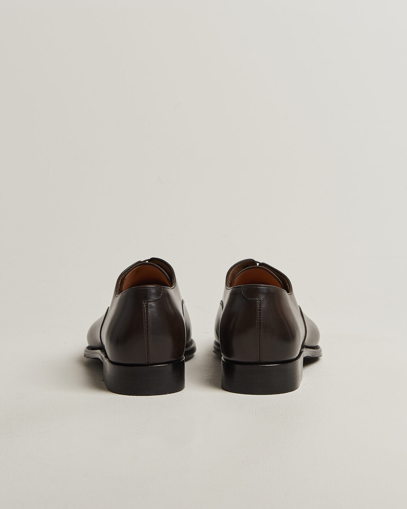 Hombres | Zapatos Oxford | Myrqvist | Äppelviken II Oxford Dark Brown Calf