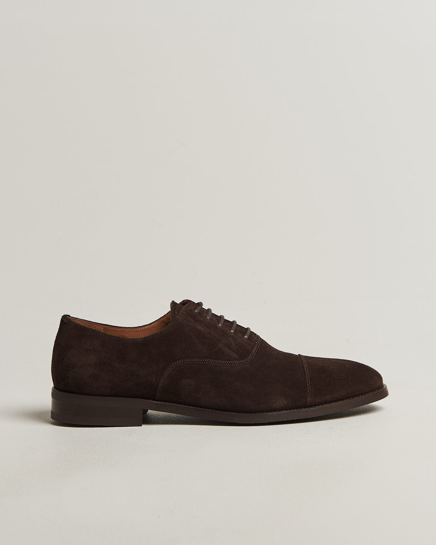 Hombres | Zapatos Oxford | Myrqvist | Vinterviken II Oxford Dark Brown Suede