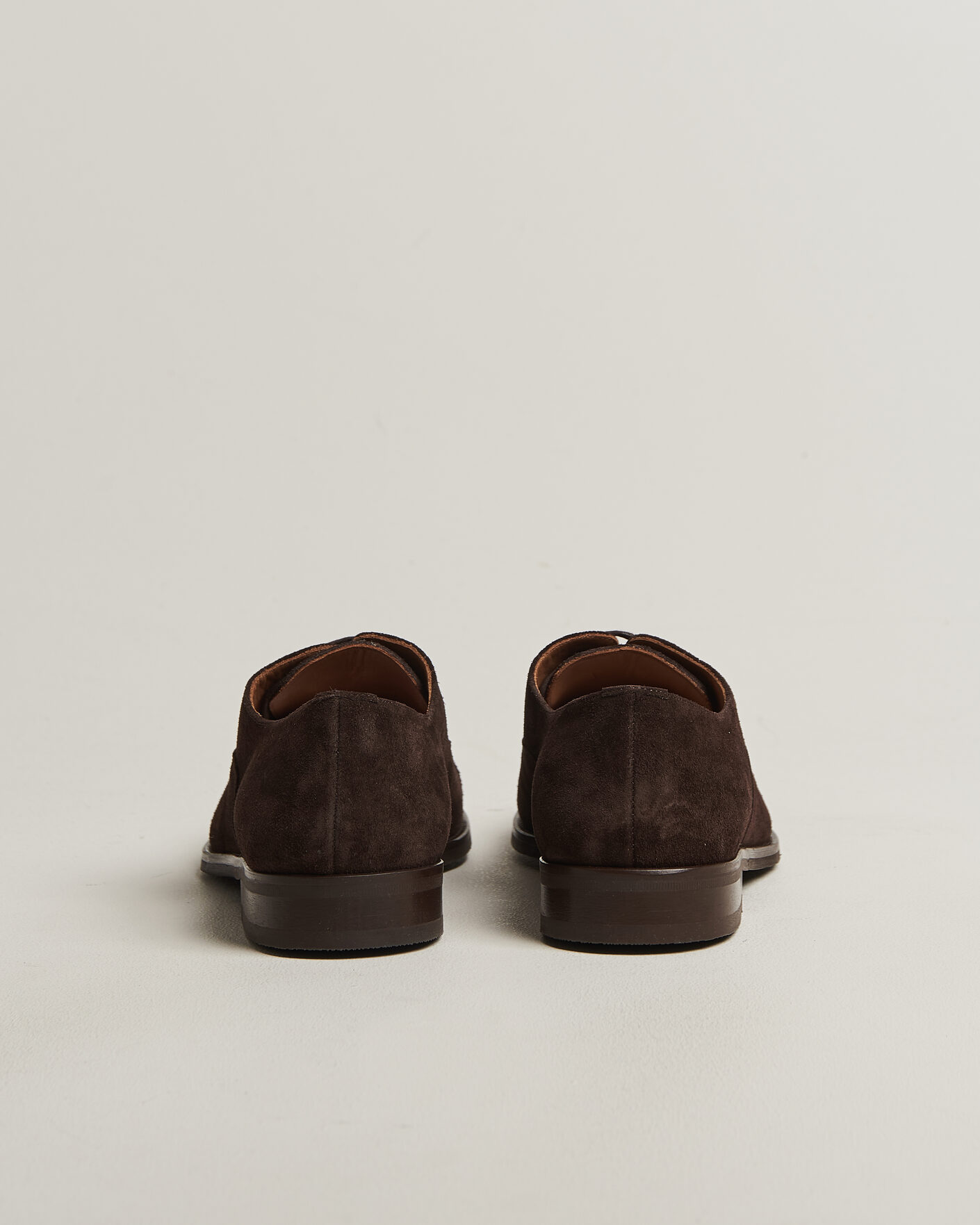 Hombres | Zapatos Oxford | Myrqvist | Vinterviken II Oxford Dark Brown Suede