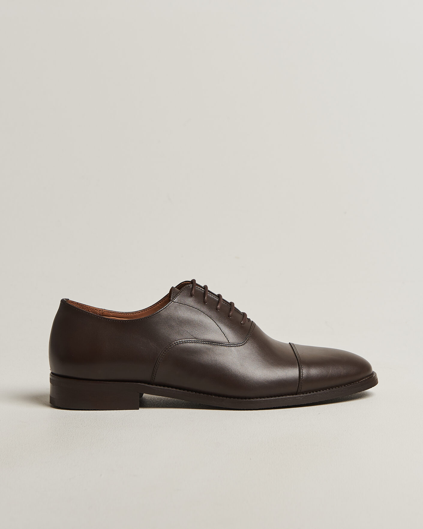 Hombres | Zapatos Oxford | Myrqvist | Vinterviken II Oxford Dark Brown Calf
