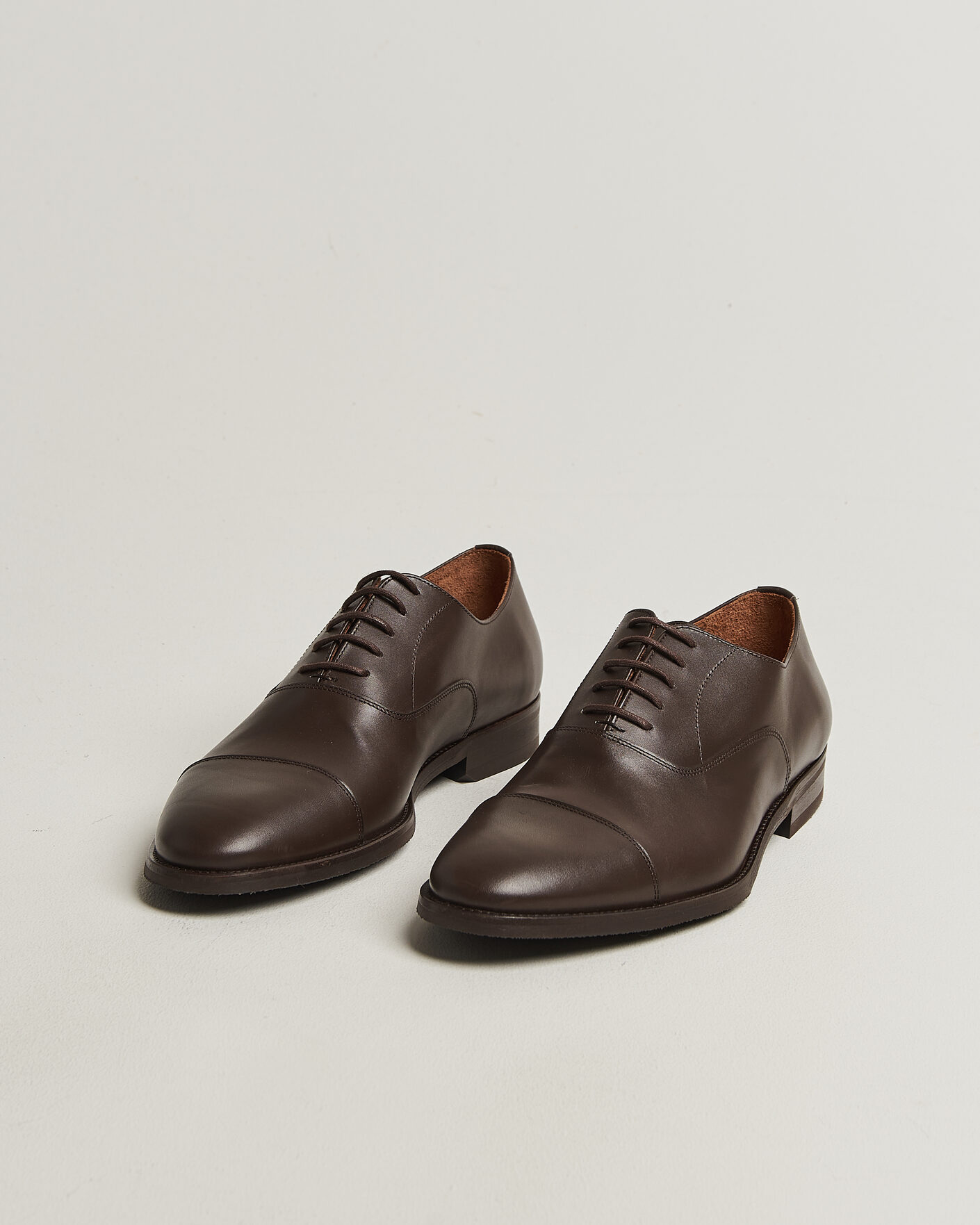 Hombres | Zapatos Oxford | Myrqvist | Vinterviken II Oxford Dark Brown Calf