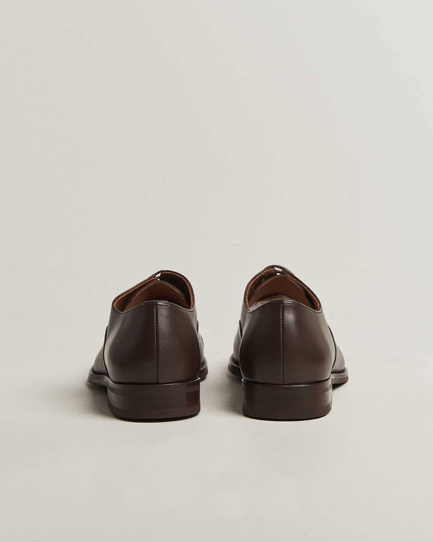 Hombres | Zapatos Oxford | Myrqvist | Vinterviken II Oxford Dark Brown Calf
